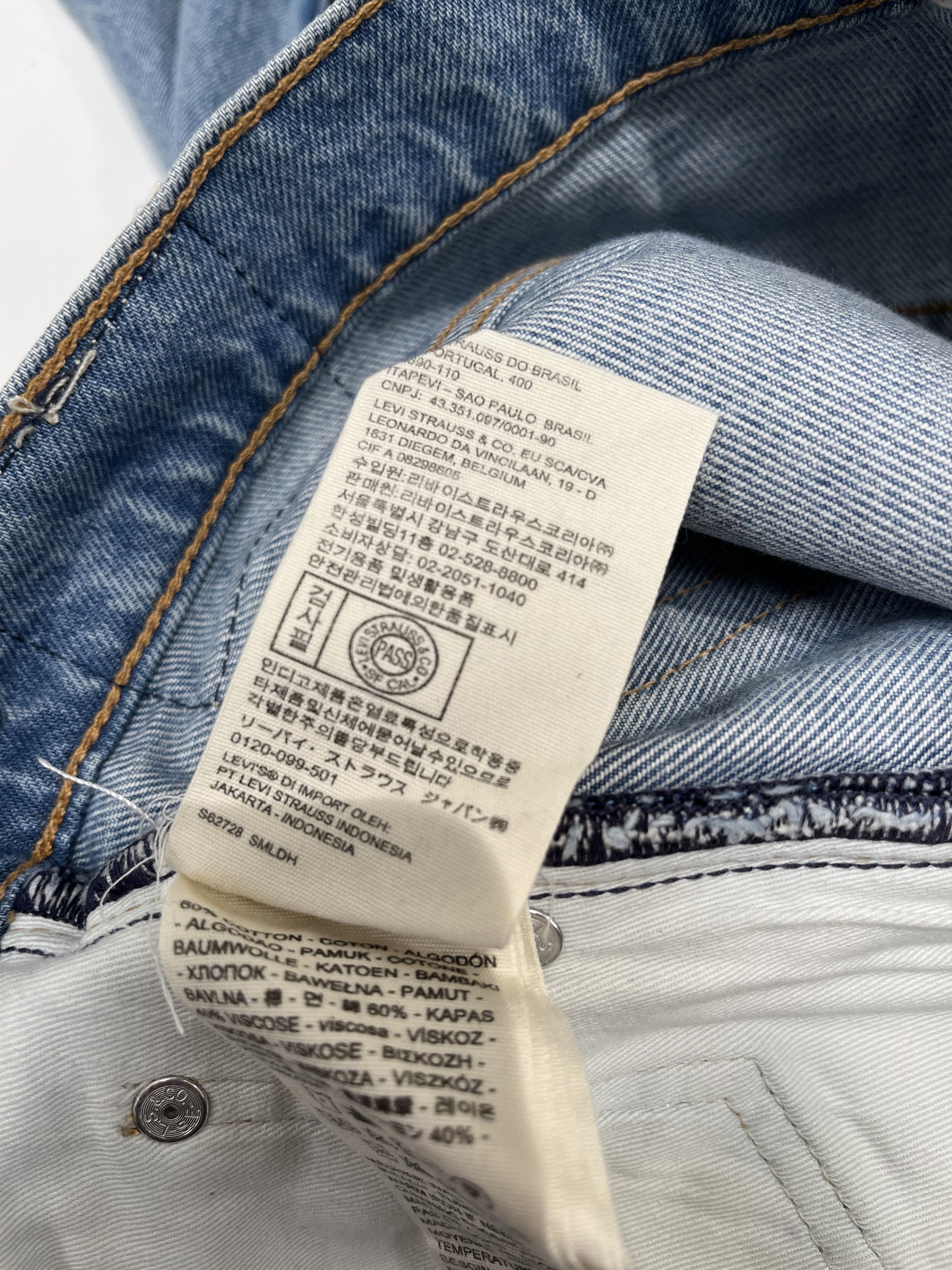 Levi's Levis Denim Jeans Blue Size US 30 / EU 46 - 6 Thumbnail