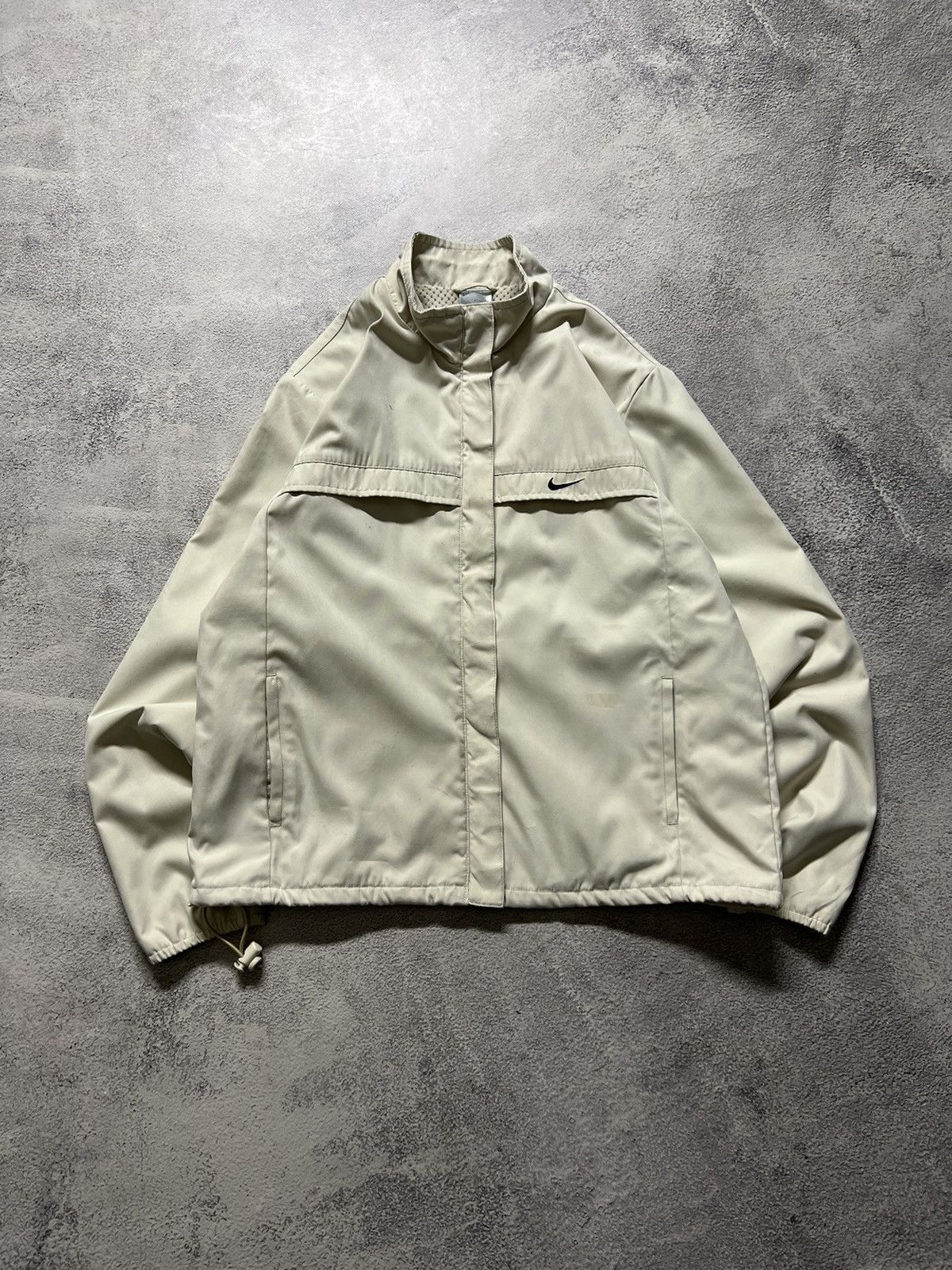 Nike × Vintage Vintage Y2k Nike 💛 Nylon Mini Swoosh Jacket 90’s Size S / US 4 / IT 40 - 3 Thumbnail