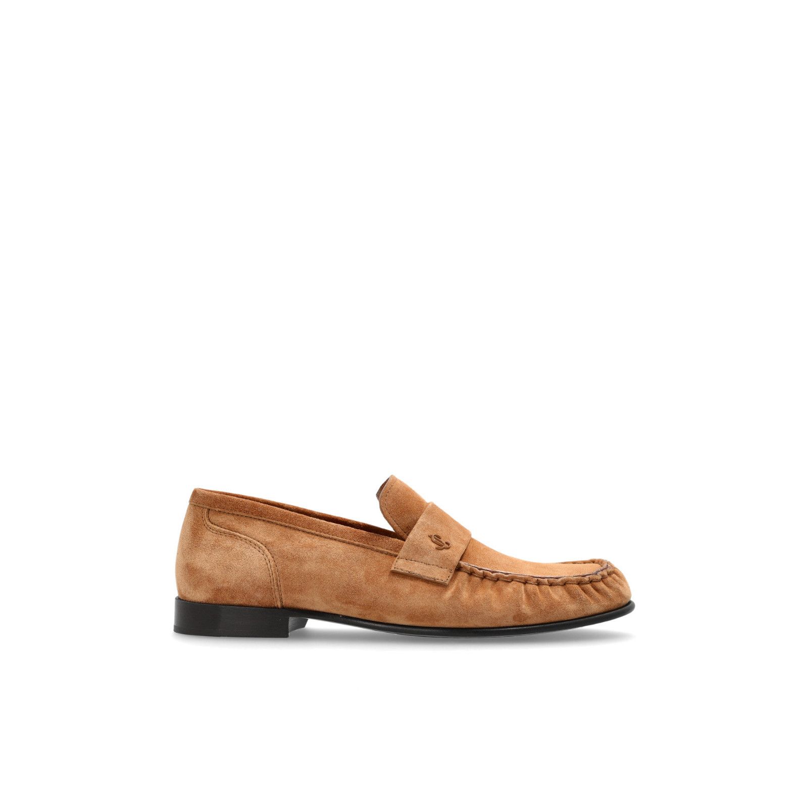 JIMMY CHOO 'Ellis' Brown Loafers New & Authentic (Women's si