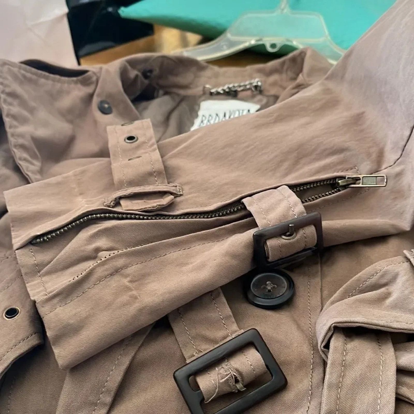 BB Dakota BB Dakota fully lined trench coat, size Small. Size S / US 4 / IT 40 - 4 Thumbnail