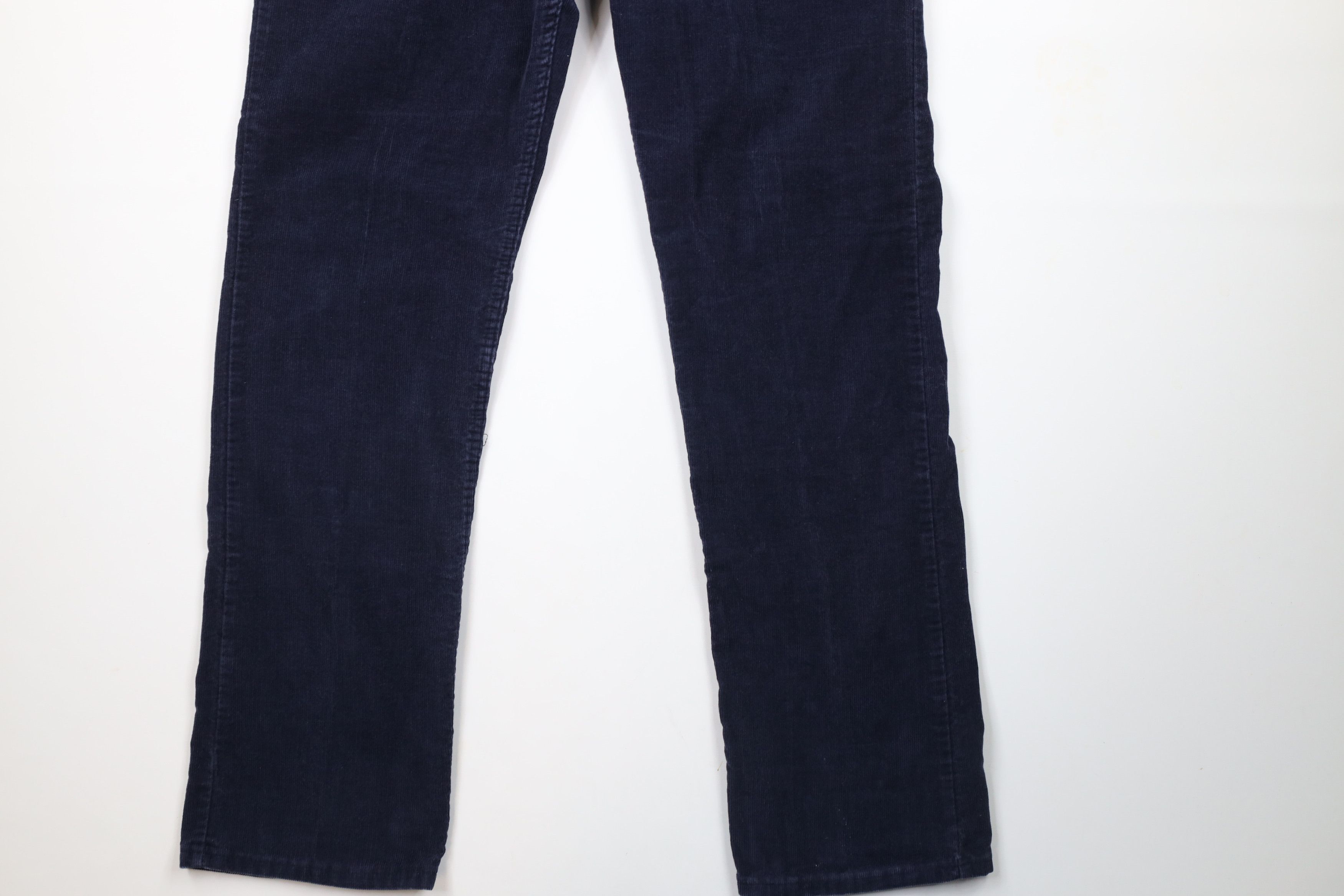 Levi's × Vintage Vintage 80s Levis 517 Bootcut Corduroy Chino Pants Blue USA Size US 36 / EU 52 - 4 Thumbnail