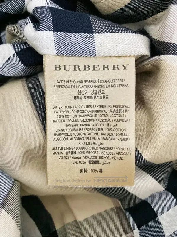 Burberry Burberry Beige Cotton Women's Trench Coat. Size M / US 6-8 / IT 42-44 - 7 Thumbnail