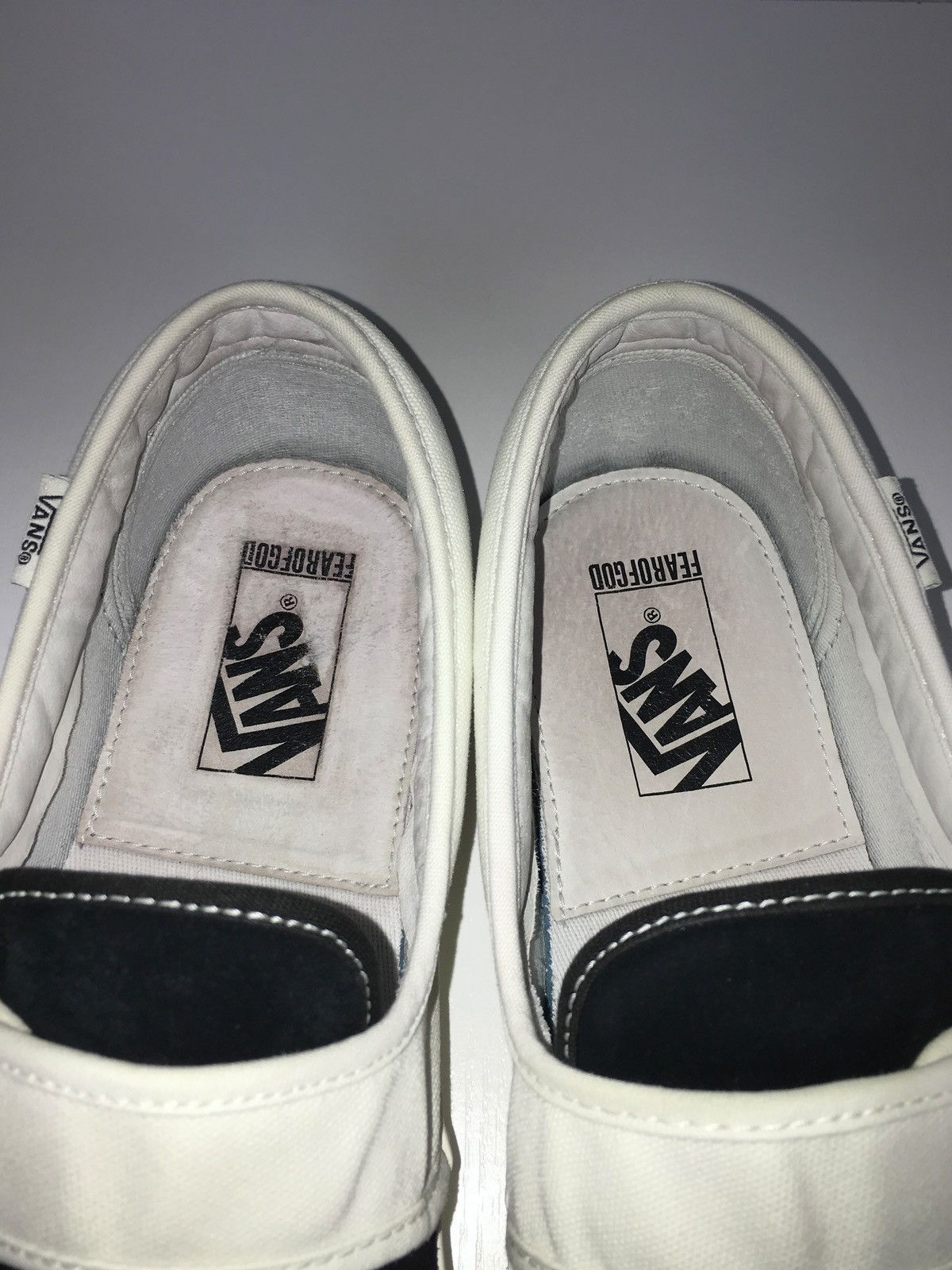 Fear of God × Vans shoes VANS x FEAR OF GOD FOG Slip-on 47 V DX sneakers y2k Size US 11 / EU 44 - 5 Thumbnail