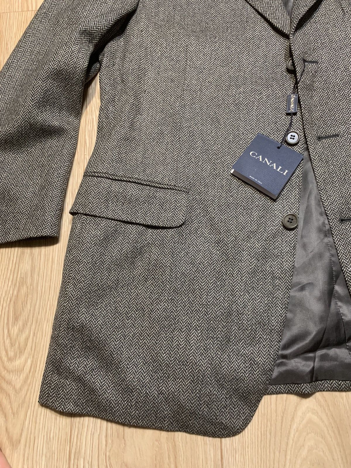 Canali Canali Made In Italy Blazer Jacket Size 52R - 8 Thumbnail