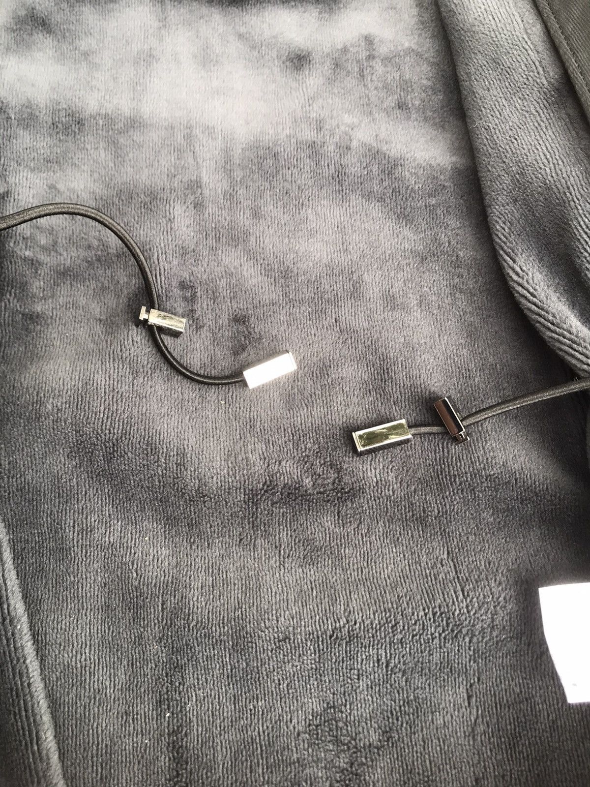 Comme Ca Ism × Designer × Japanese Brand Comme Ca Du Mode Japan Pinstripe Fleece Lined Zipper Coat Size M / US 6-8 / IT 42-44 - 13 Thumbnail
