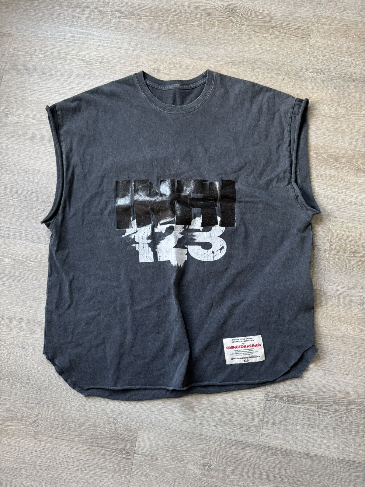 Fear of God × RRR-123 Fear Of God Rrr 123 Sleeveless Cut-Off
