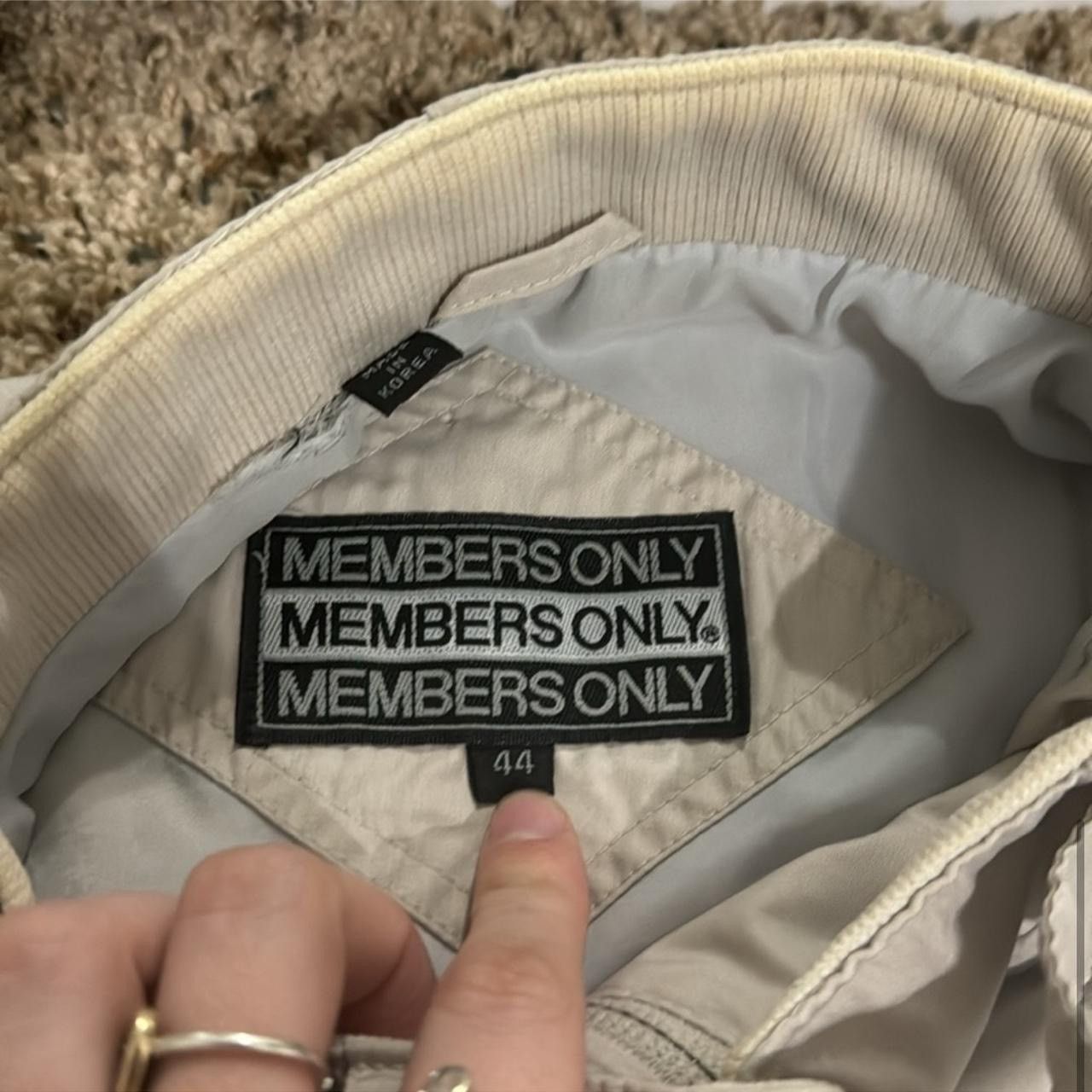 Members Only × Vintage Vintage Members Only Lightweight Jacket Size US L / EU 52-54 / 3 - 6 Thumbnail