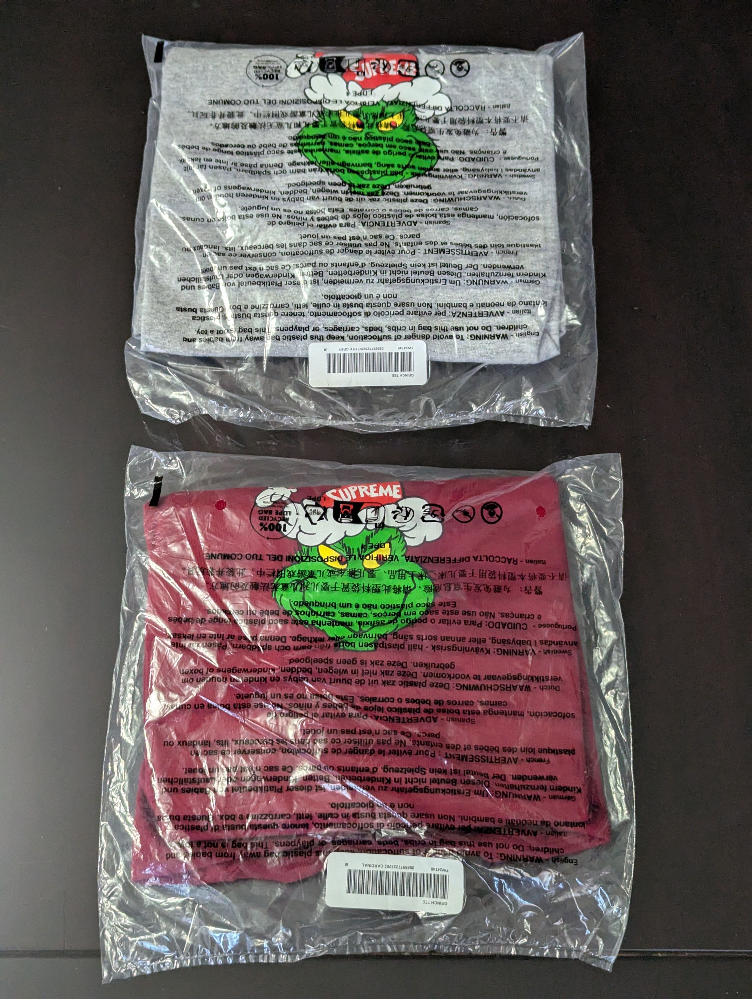Supreme Supreme Grinch Tee Size US M / EU 48-50 / 2 - 6 Thumbnail