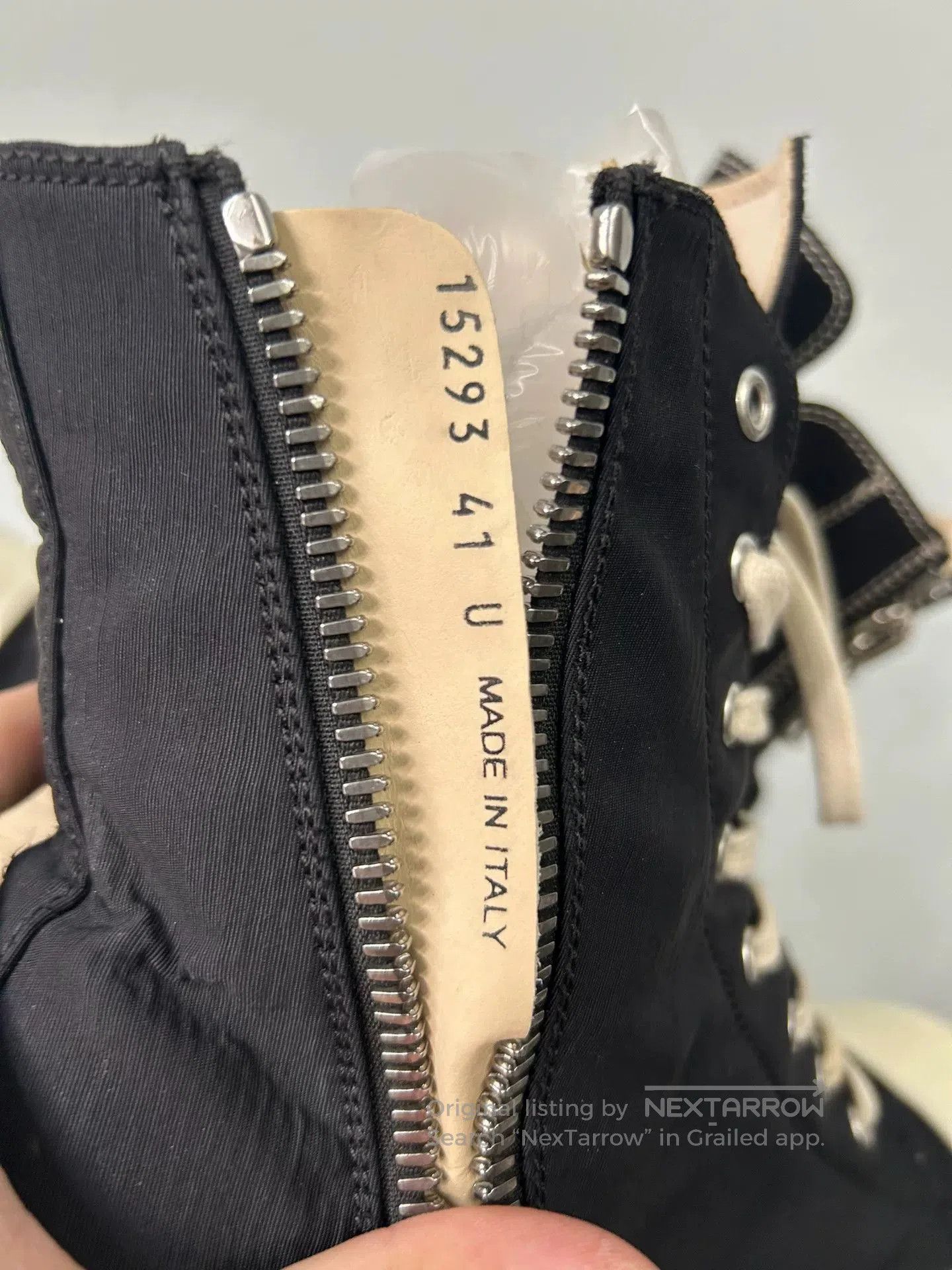 Rick Owens rick owens high. Size US 8.5 / EU 41-42 - 5 Thumbnail