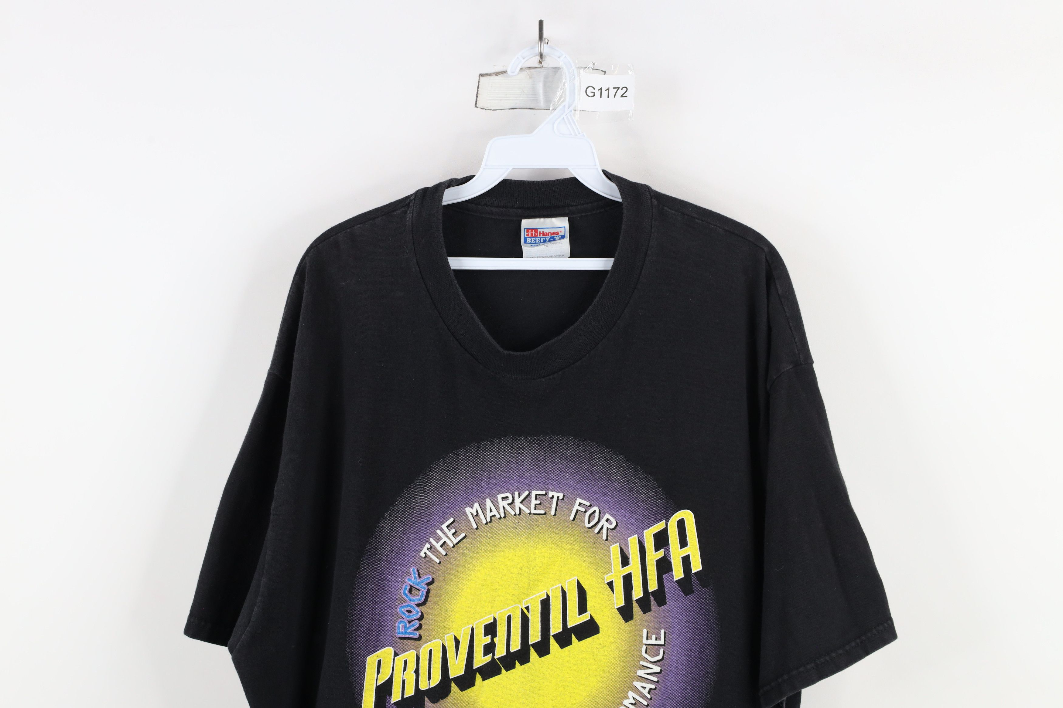 Vintage Vintage 90s 1997 Rock The Market Tour Proventil HFA T-Shirt Size US XL / EU 56 / 4 - 2 Thumbnail
