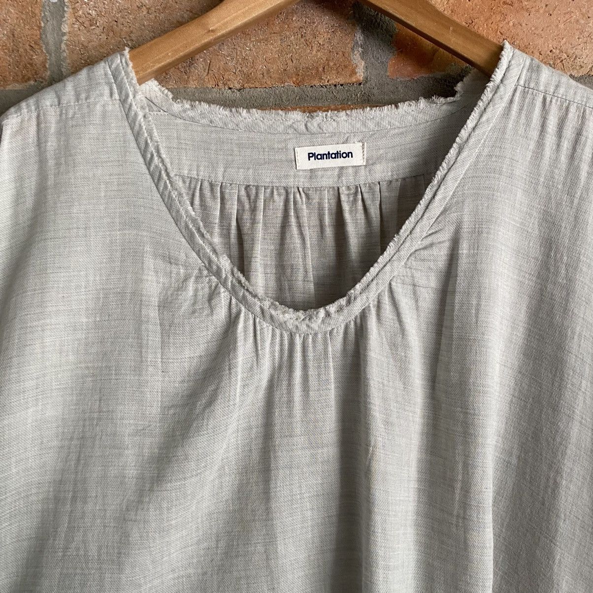 Issey Miyake Plantation Light Gray Soft Casual Dress Size M / US 6-8 / IT 42-44 - 3 Thumbnail