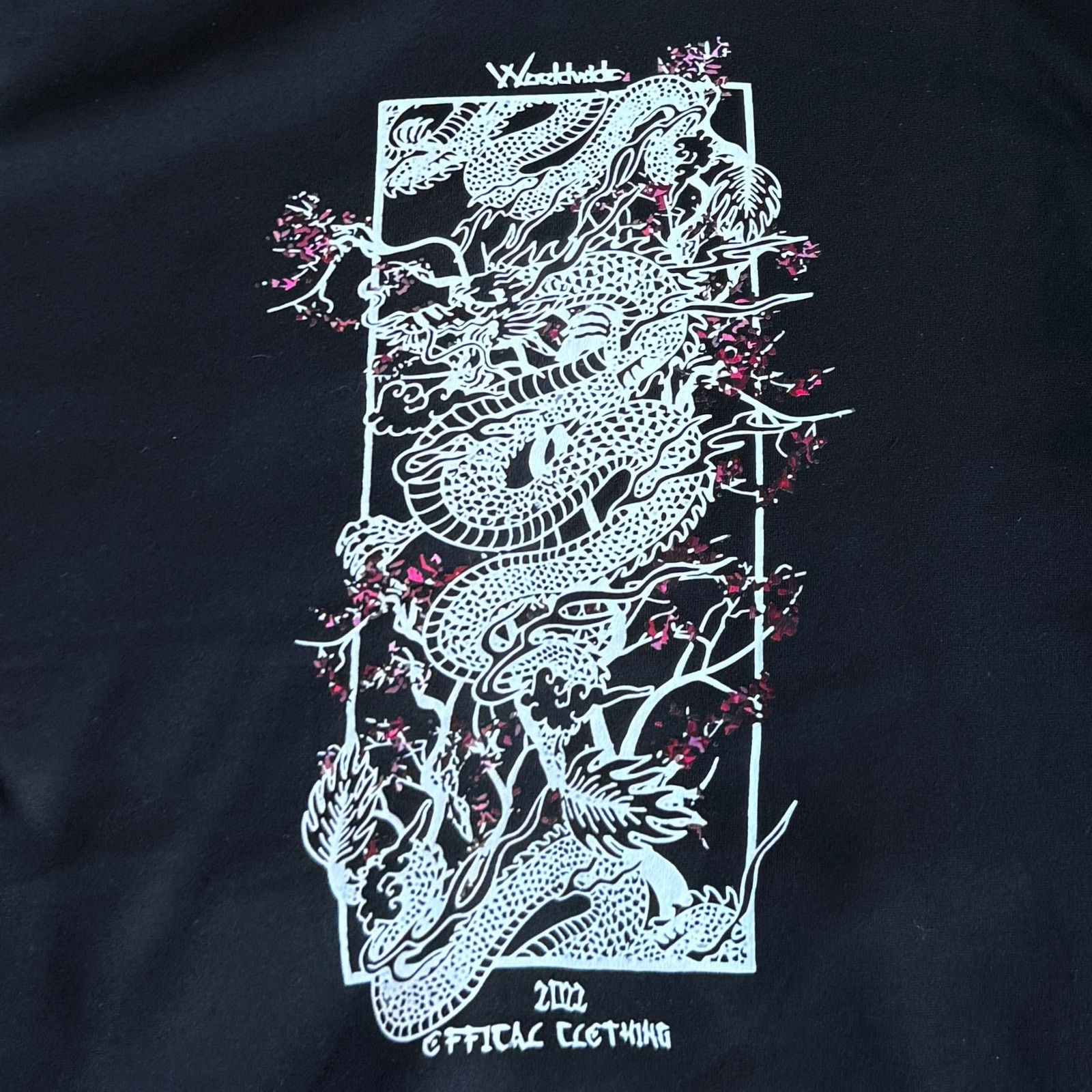 Japanese Brand × Vintage Vintage Y2K Graphic Skater Grunge Essential Unique Hoodie Size US M / EU 48-50 / 2 - 2 Thumbnail