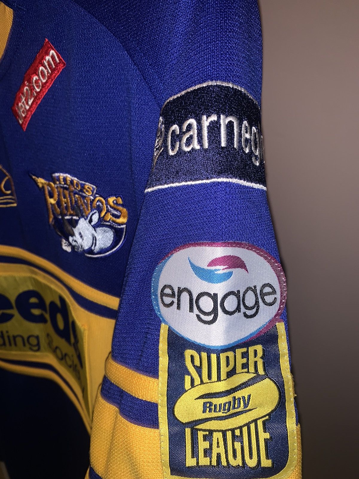 Vintage Leeds rhinos Jersey 2010 super rugby league isc xxl Size US XXL / EU 58 / 5 - 4 Thumbnail