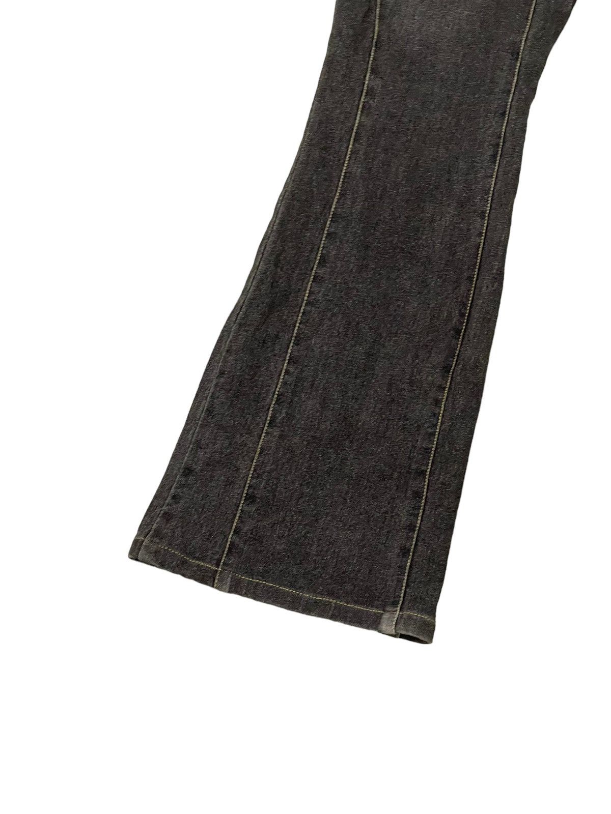 Japanese Brand Flare Jeans Fairy Slim Stretch Boot Cut 7🟦6 Size US 29 - 15 Thumbnail
