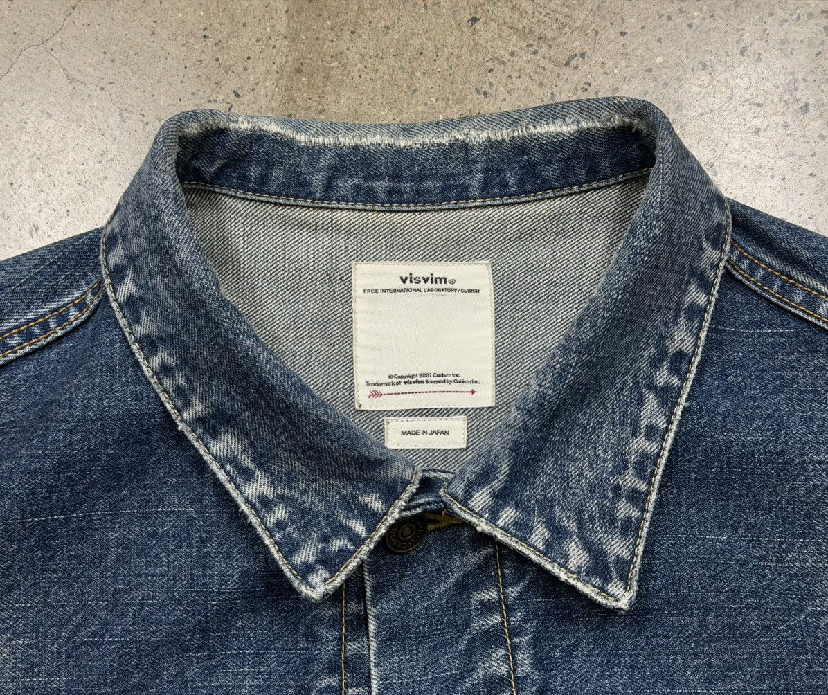 Visvim Visvim 21aw 101xx Jkt Dmgd-1006 D1006 Size US M / EU 48-50 / 2 - 11 Thumbnail