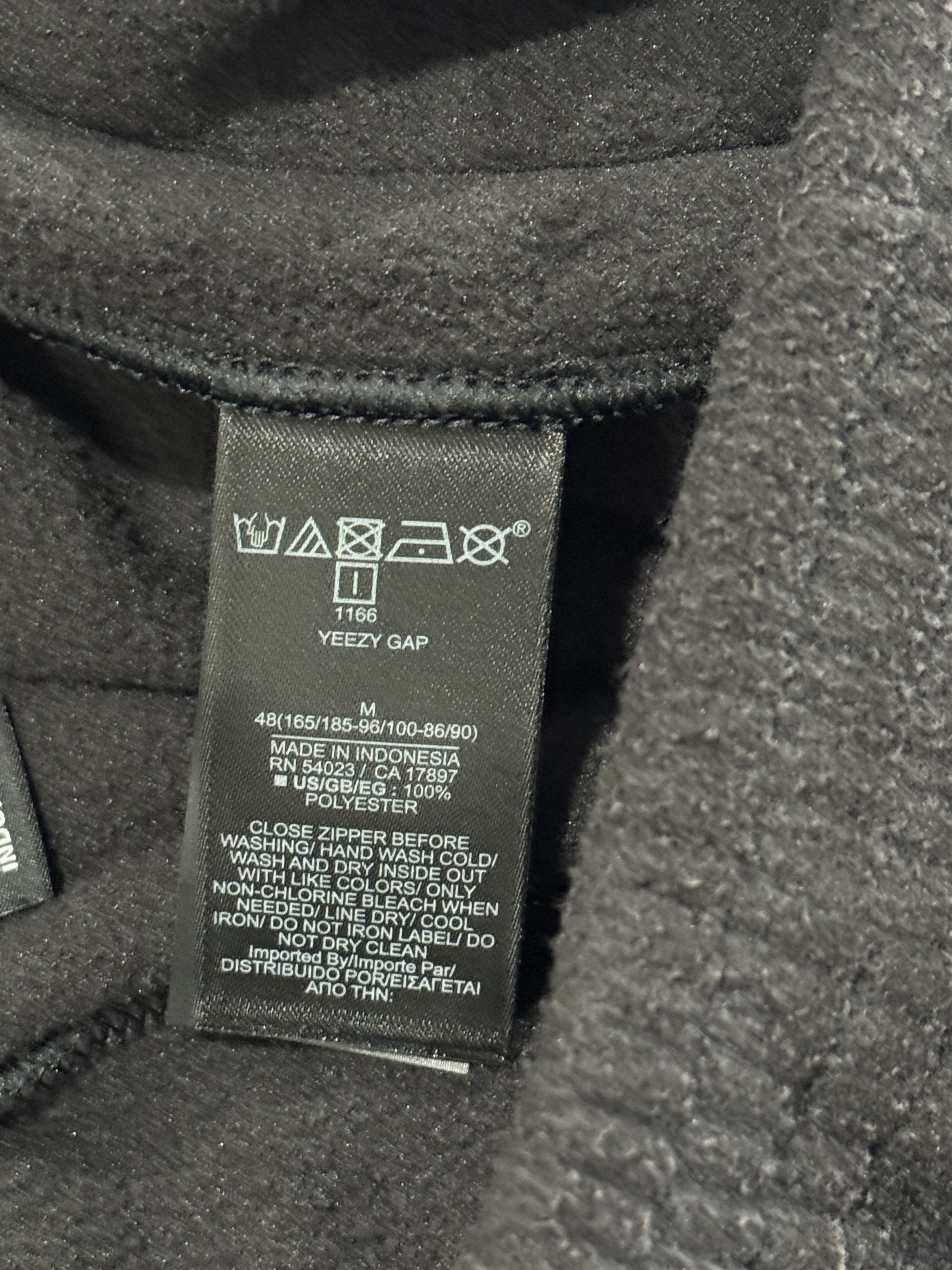 Gap × Yeezy Yeezy Gap LA H10 Polar Fleece Black Sweatpants Size Medium Size US 32 / EU 48 - 9 Thumbnail