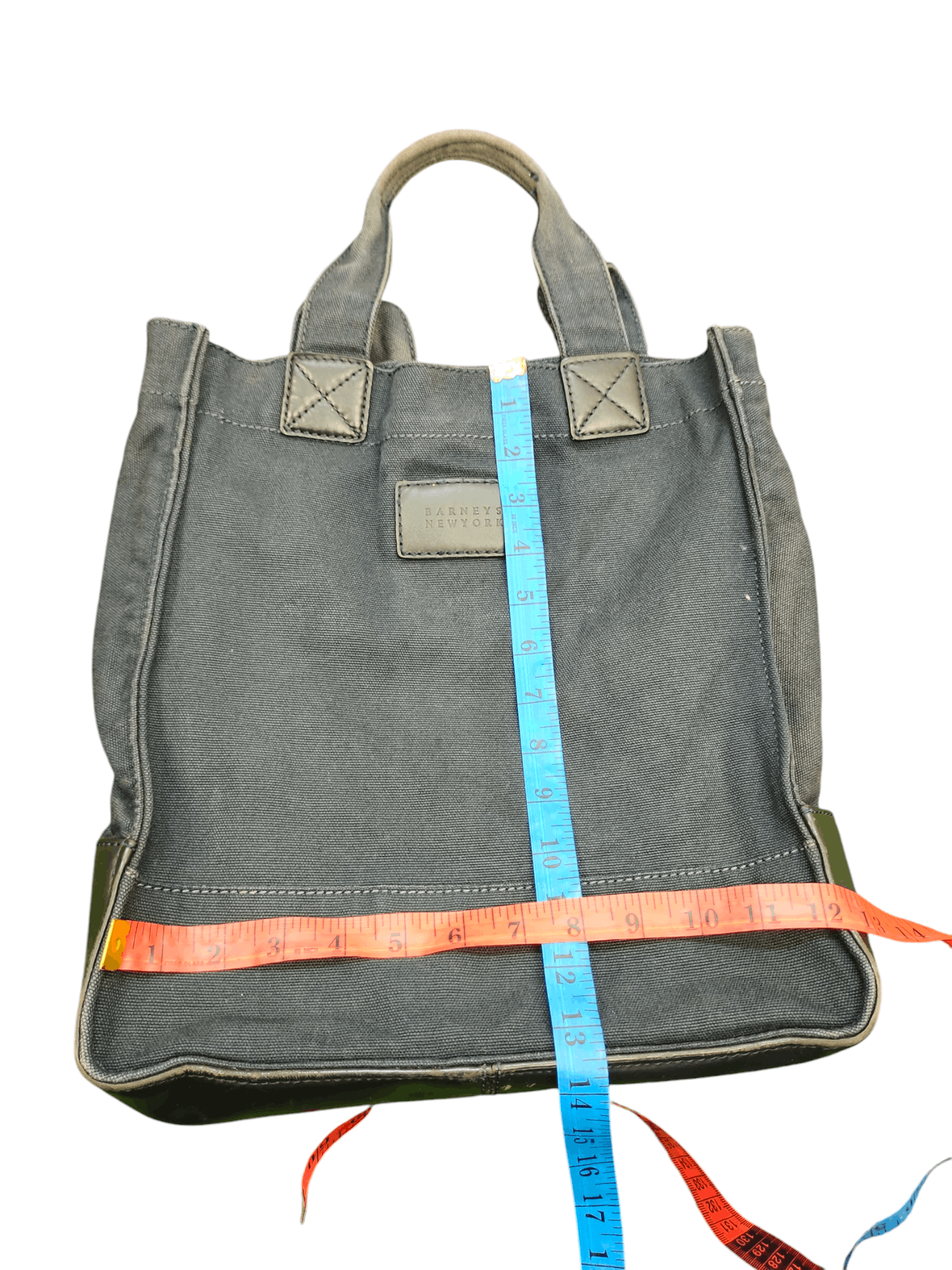 Barneys New York Vintage Barneys New York Duck Cotton Tote Bag Size ONE SIZE - 15 Thumbnail