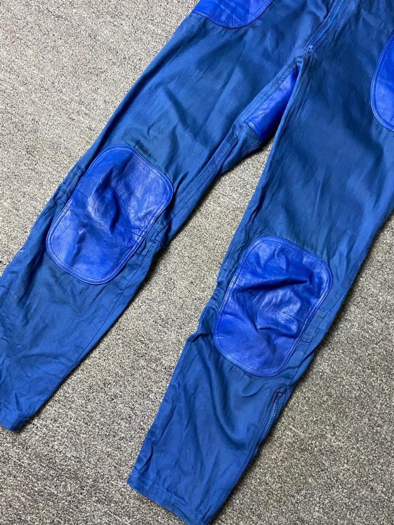 Japanese Brand Unbranded Leather Racing Pants (145) Size US 31 - 7 Thumbnail