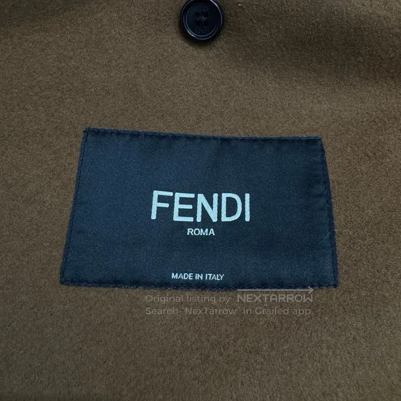 Fendi Fendi Little Devil Wool Coat Size US S / EU 44-46 / 1 - 2 Thumbnail