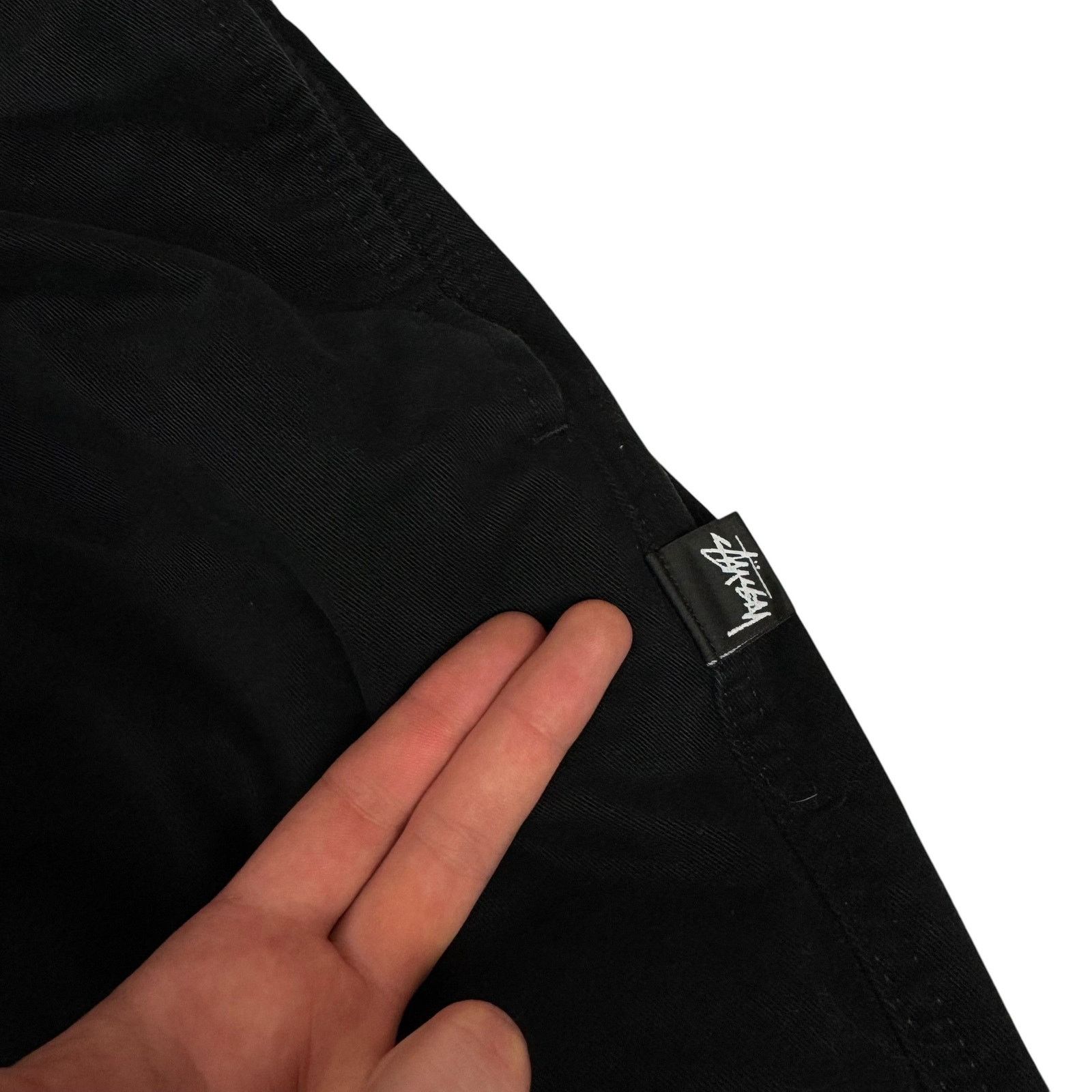 Stussy Stussy Black Pant Size US 32 / EU 48 - 6 Thumbnail