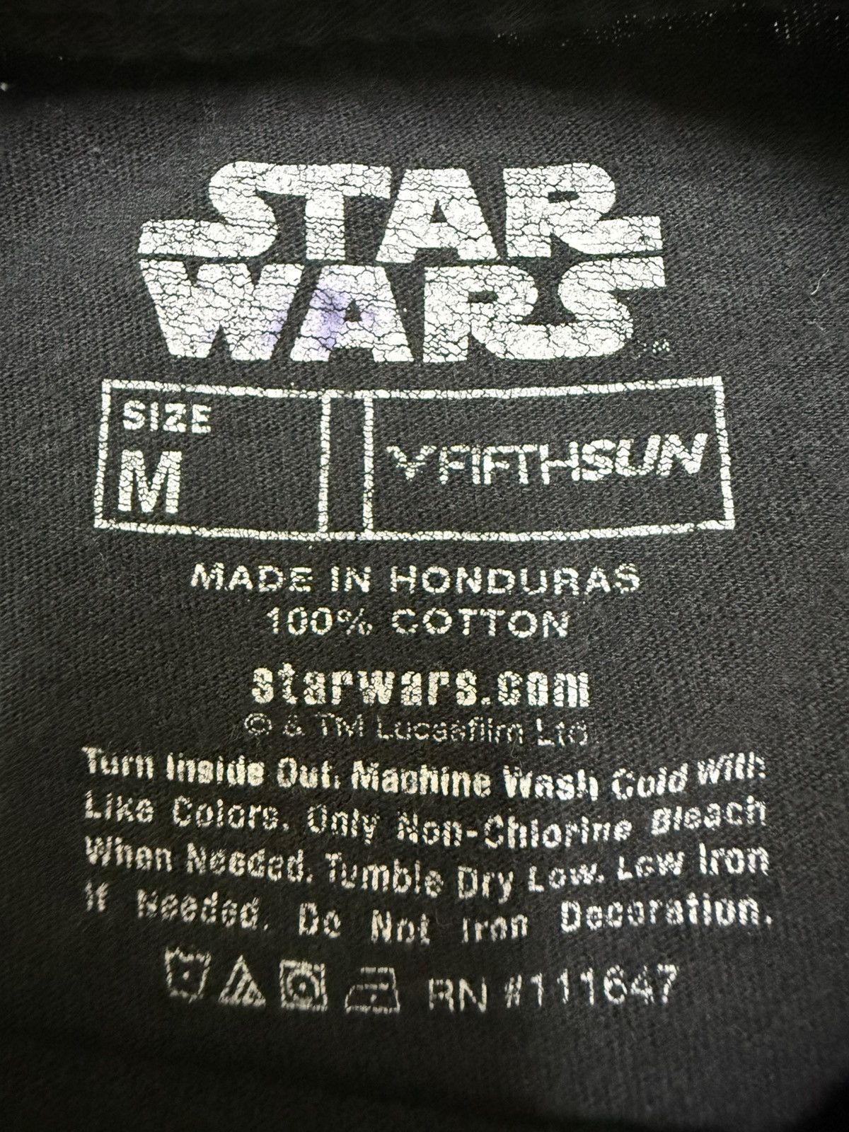 Star Wars Star Wars Graphic Printed Tshirt Size US S / EU 44-46 / 1 - 5 Thumbnail