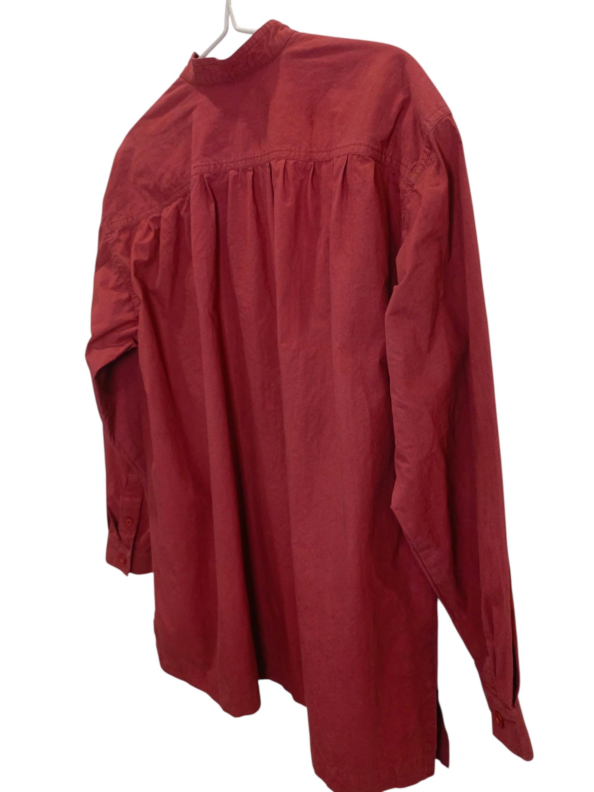 Issey Miyake Issey Miyake Collarless Double Pocket Shirt Size US M / EU 48-50 / 2 - 5 Thumbnail