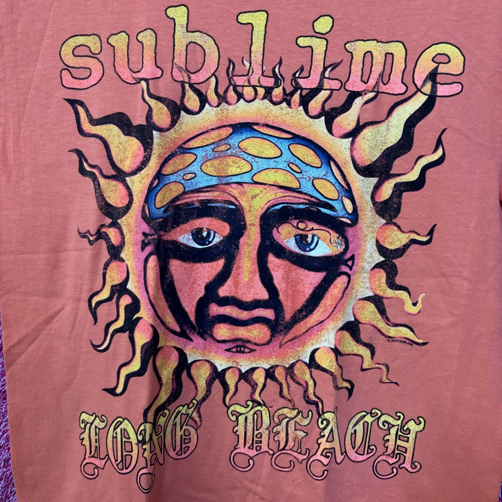 Sublime Sublime Monochrome Orange Logo Rock Tee size small Size US S / EU 44-46 / 1 - 2 Thumbnail