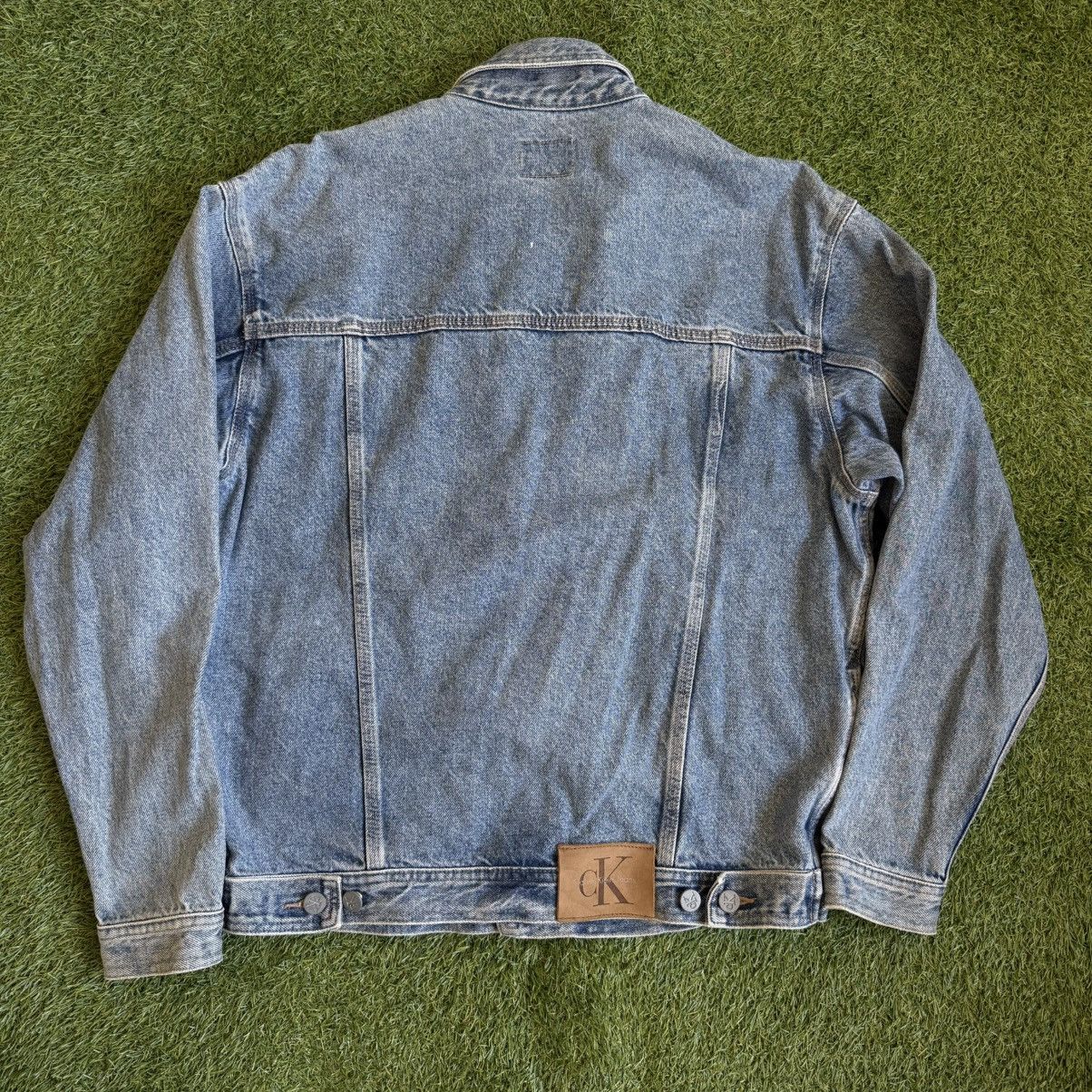 Calvin Klein Vintage Calvin Klein Denim Jacket Mens M Oversized Fits L Size US M / EU 48-50 / 2 - 2 Thumbnail