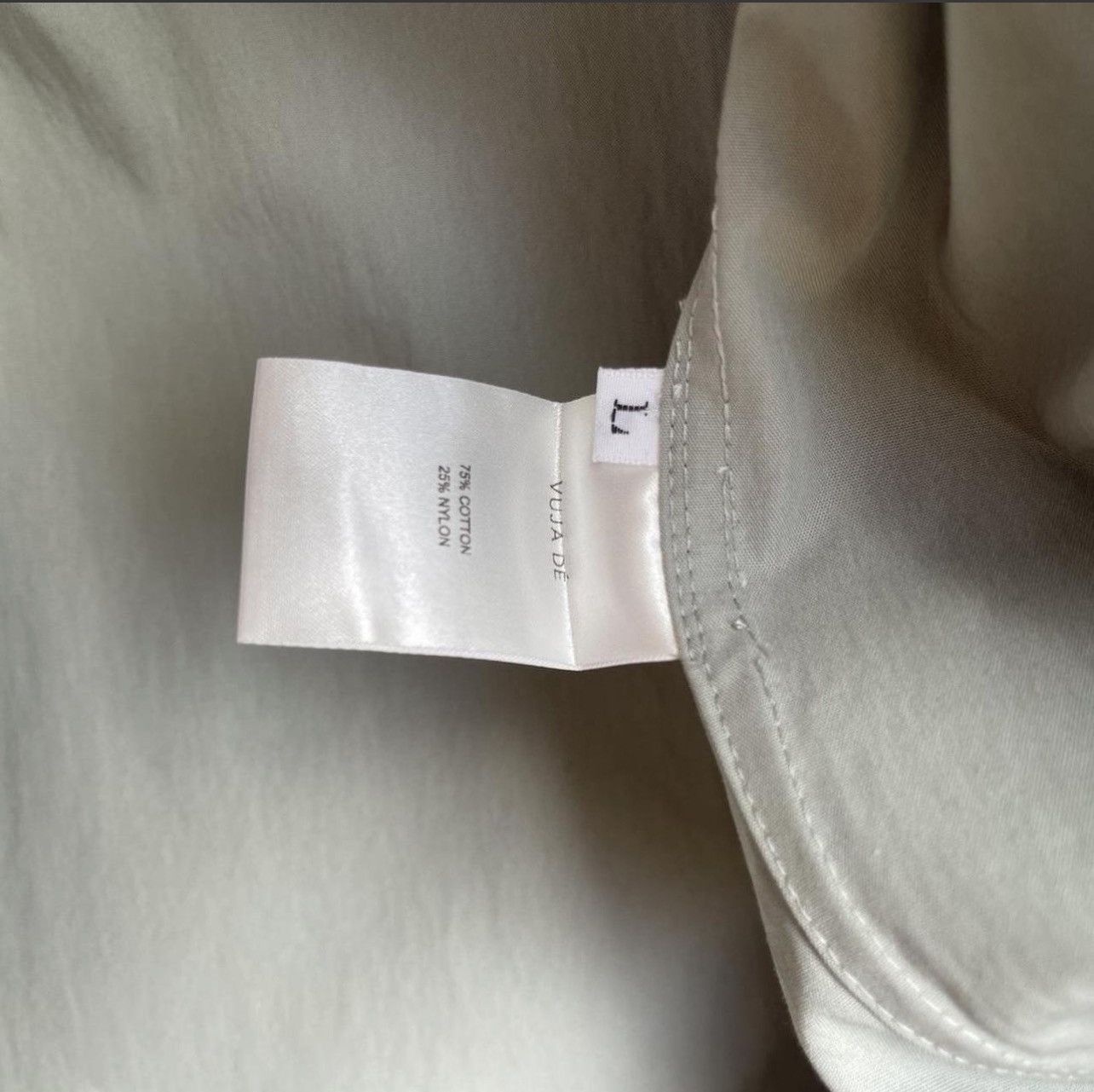 Vuja De Vuja De Double Cuff Shirt in Cotton/Nylon Size US L / EU 52-54 / 3 - 5 Thumbnail