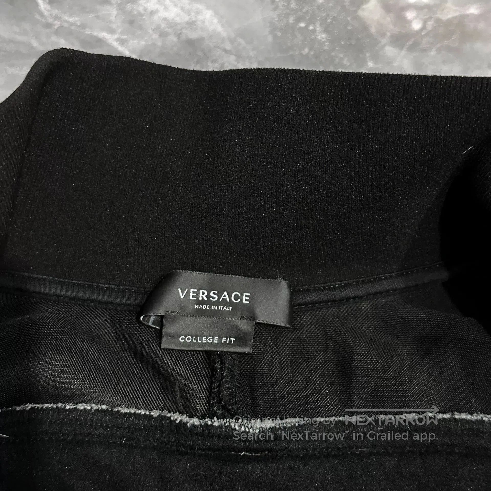 Versace Versace Velvet Half-Zip Sweatshirt. Size US XXL / EU 58 / 5 - 9 Thumbnail