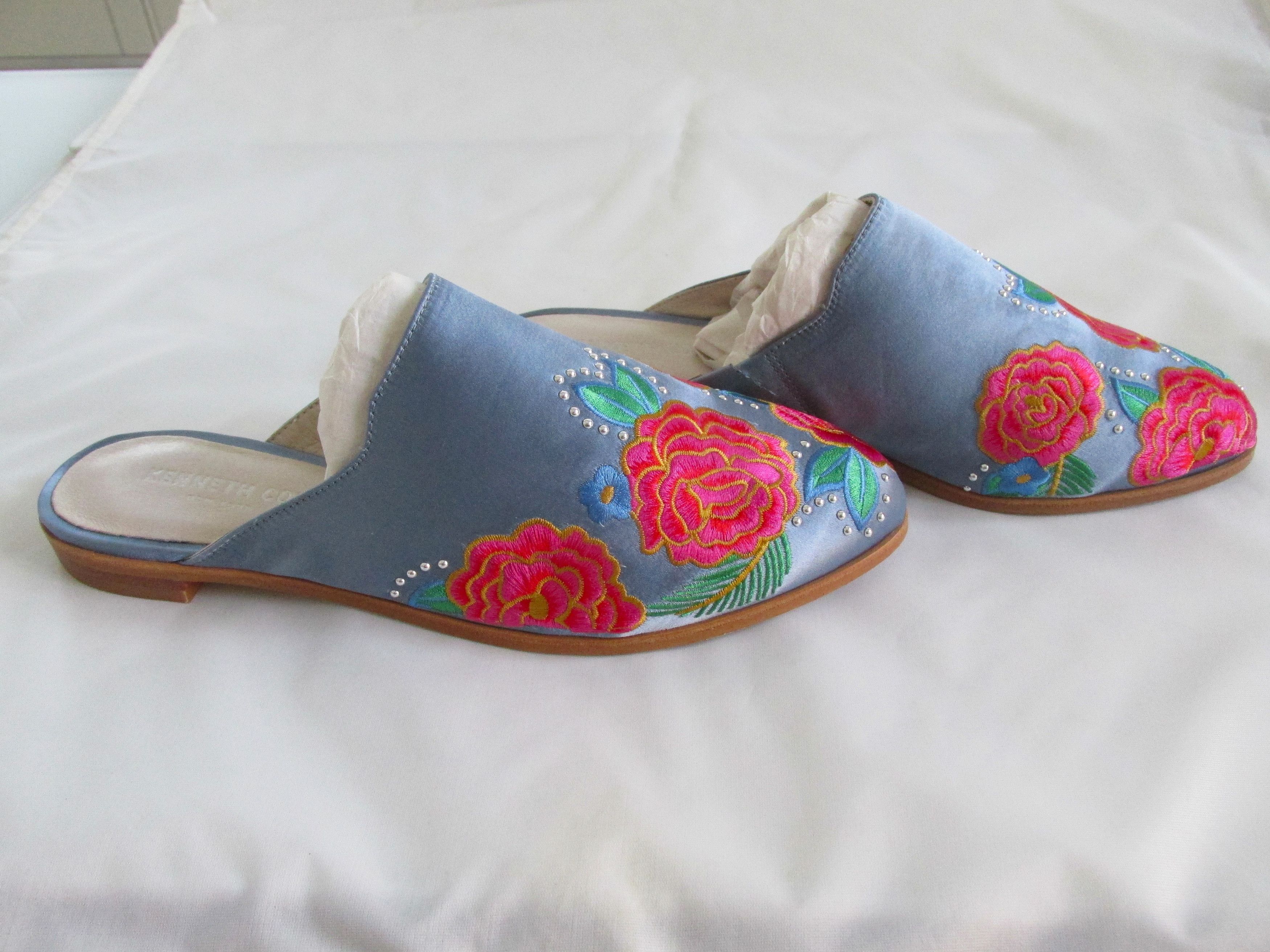 Kenneth Cole Kenneth Cole Roxanne New Women's Embroidered Shoes Size 8 M Size US 8 / IT 38 - 4 Thumbnail