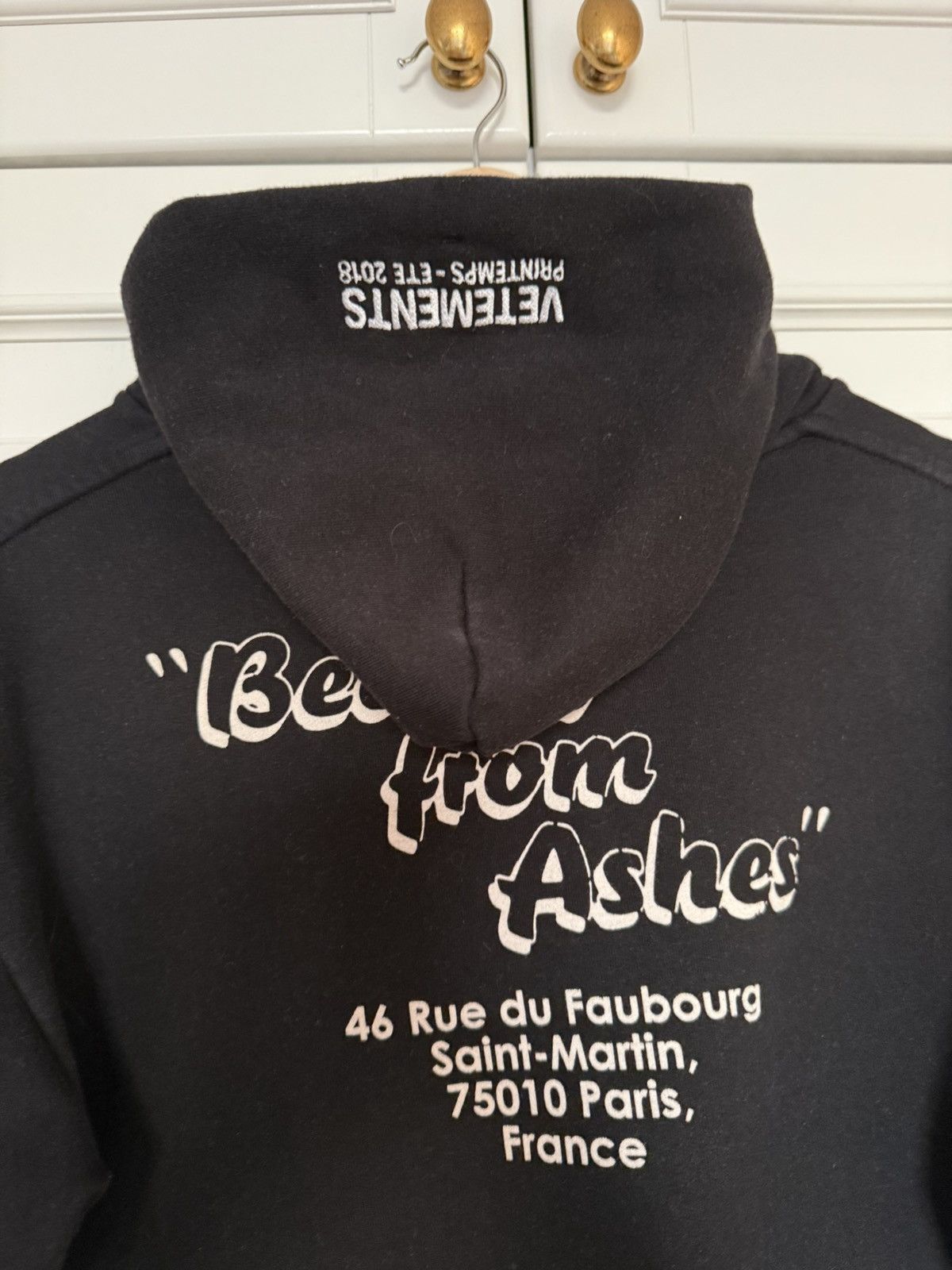 Vetements Vetements hometown double layered runway hoodie Size US M / EU 48-50 / 2 - 4 Thumbnail