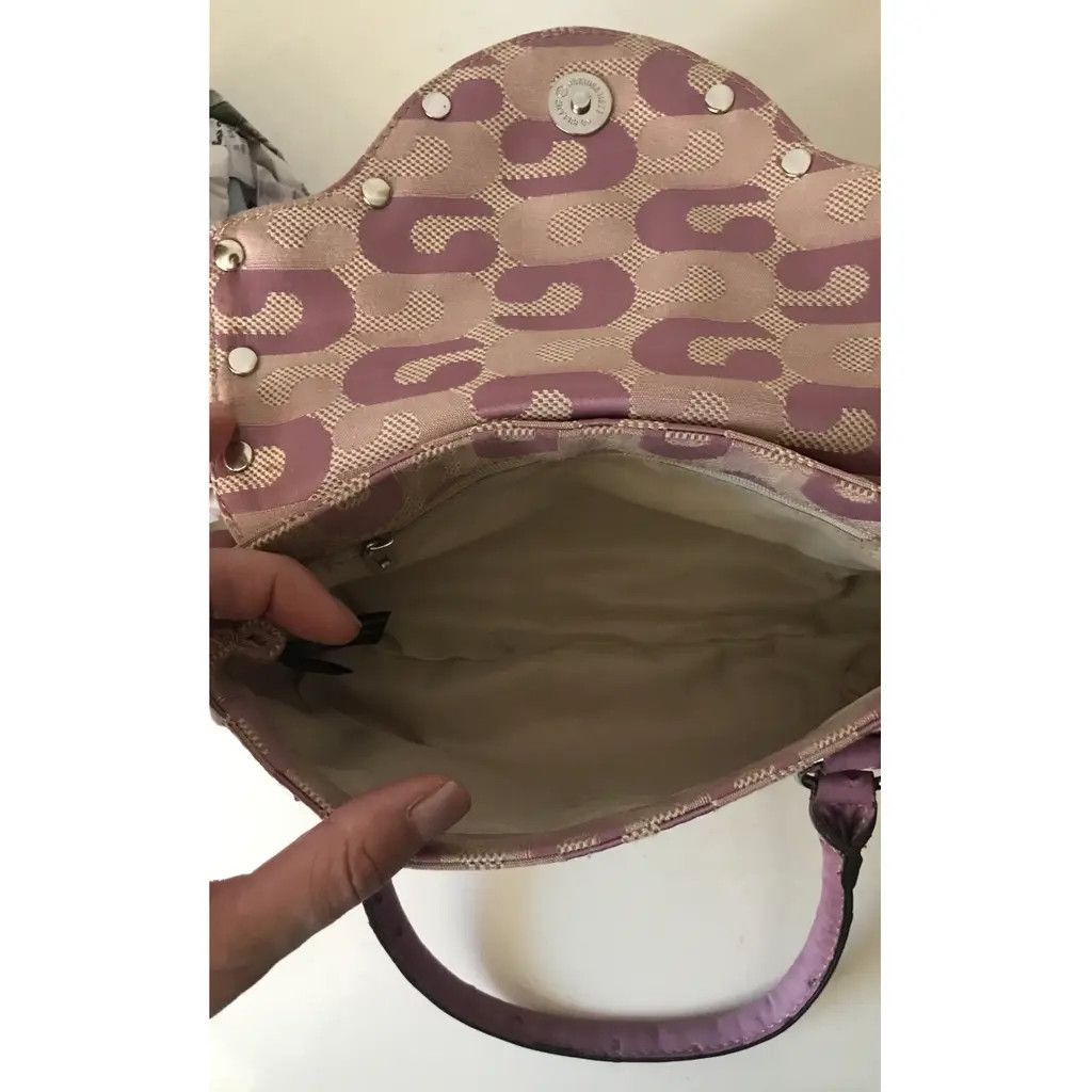 Guess GUESS Pink Monogram Mini Handbag Y2K Size ONE SIZE - 4 Thumbnail