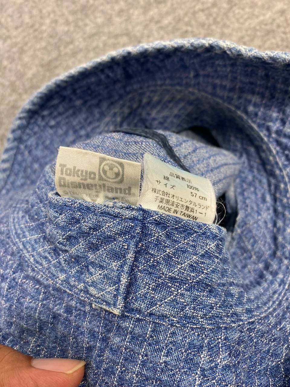 Disney × Japanese Brand × Vintage vintage tokyo disneyland denim hat nice design Size ONE SIZE - 7 Thumbnail