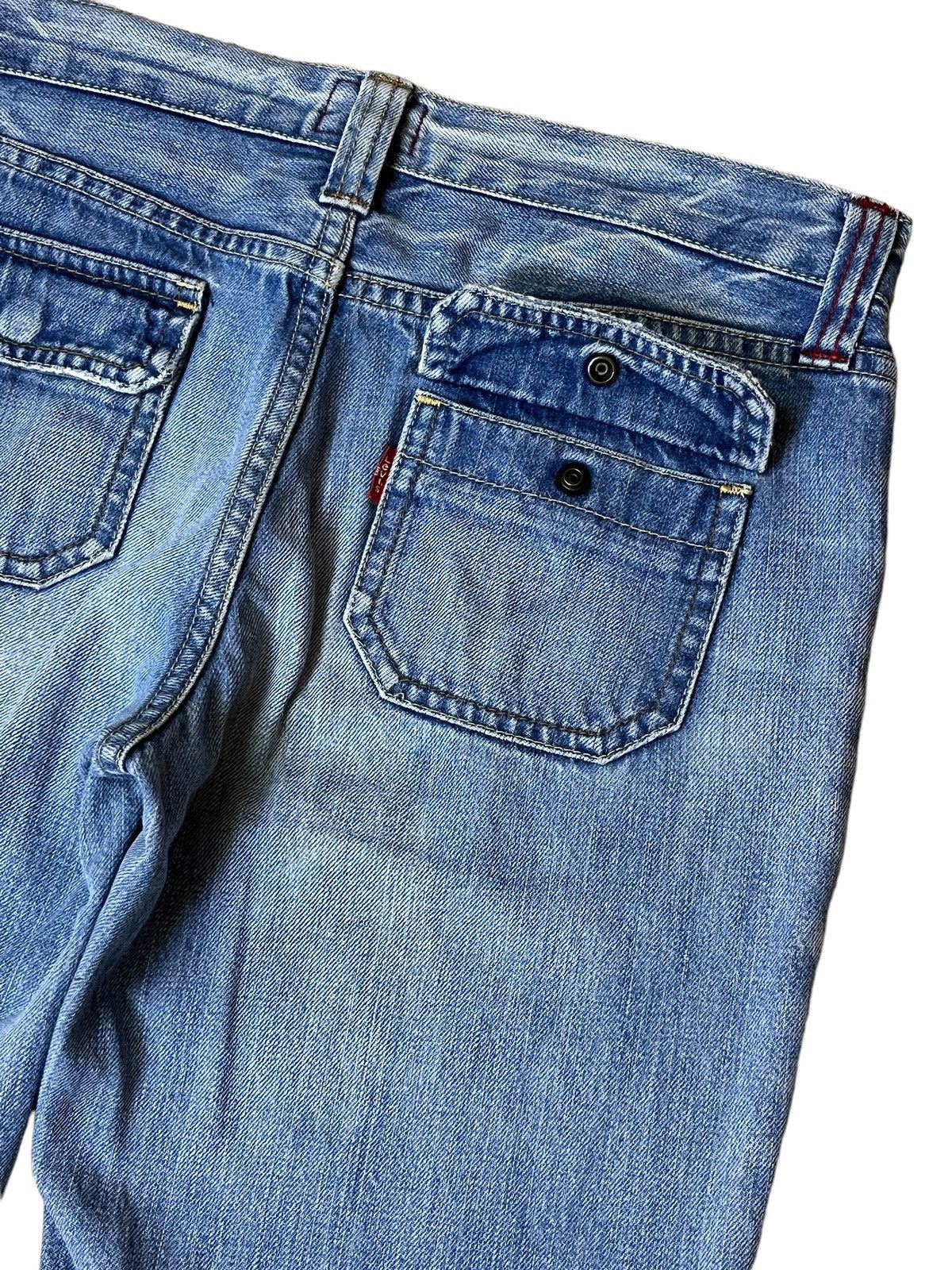 Levi's Vintage Clothing RETRO🔥VINTAGE LEVI’S REDLOOPS BUSHPANT FLARED JEANS Size US 31 - 7 Thumbnail
