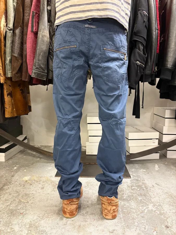 Jean Paul Gaultier × Vintage 2000s Jean Paul Gaultier Blue Royal Cozy Pants Size US 32 / EU 48 - 2 Thumbnail