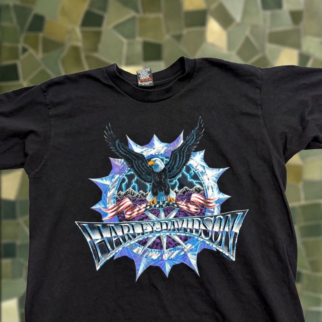 Harley Davidson Vintage 90s Harley Davidson Chrome Sweet Chrome T