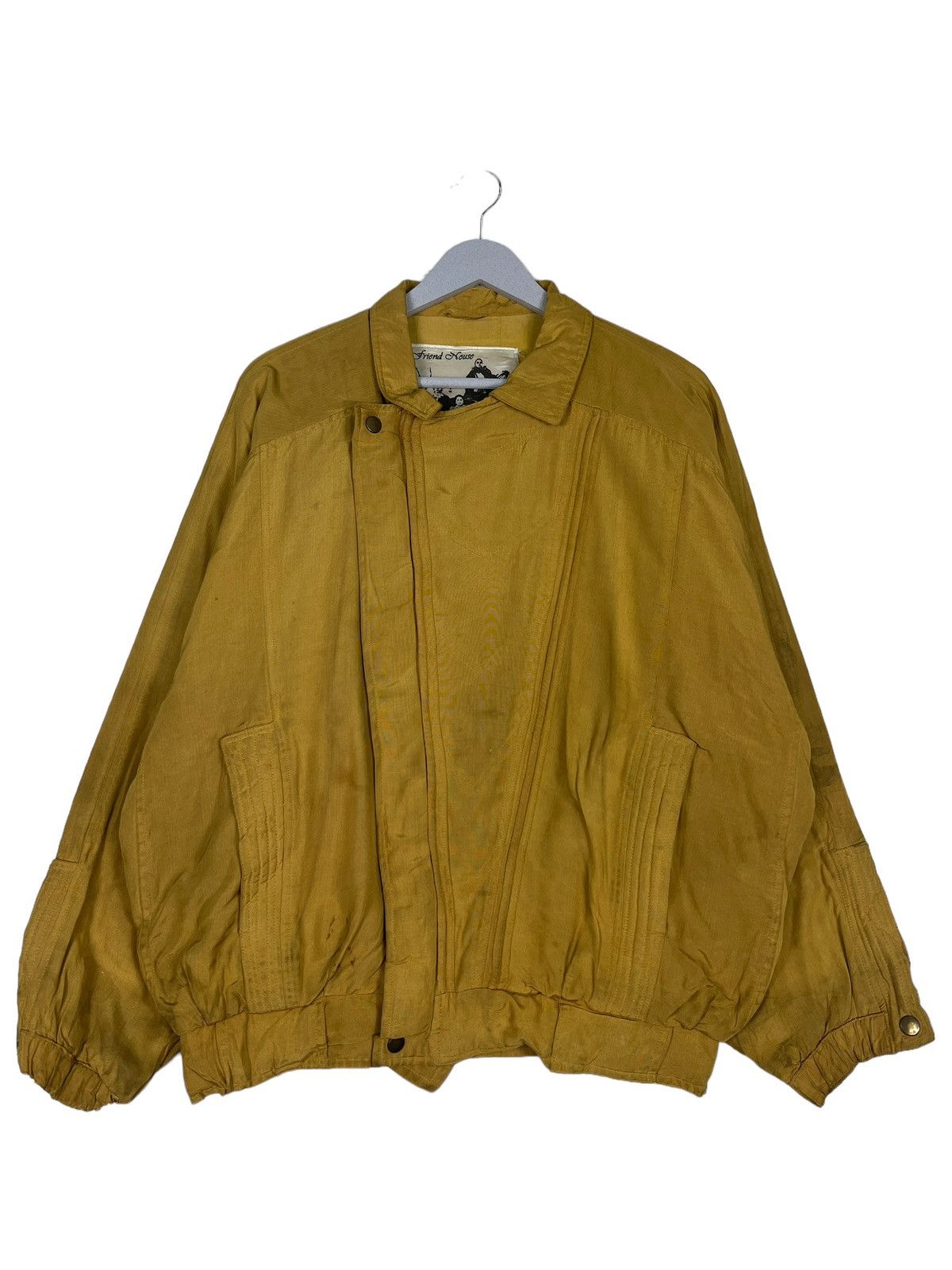Japanese Brand 🔥 VINTAGE FRIEND HOUSE BOMBER JACKET Size US M / EU 48-50 / 2 - 2 Thumbnail