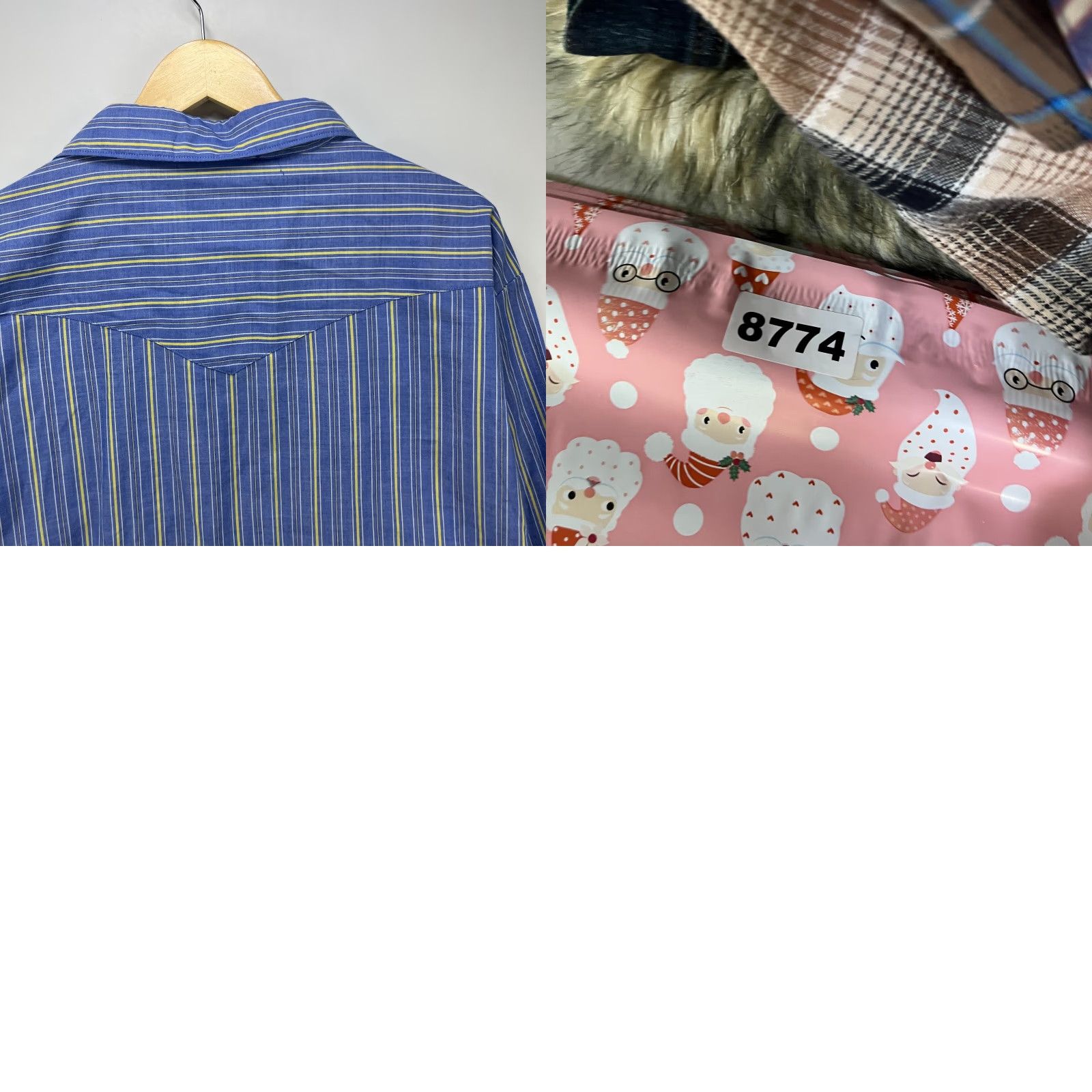 Wrangler VINTAGE Wrangler Western Striped Pearl Snap Button Long Sleeve Shirt 2XL Size US XXL / EU 58 / 5 - 9 Thumbnail