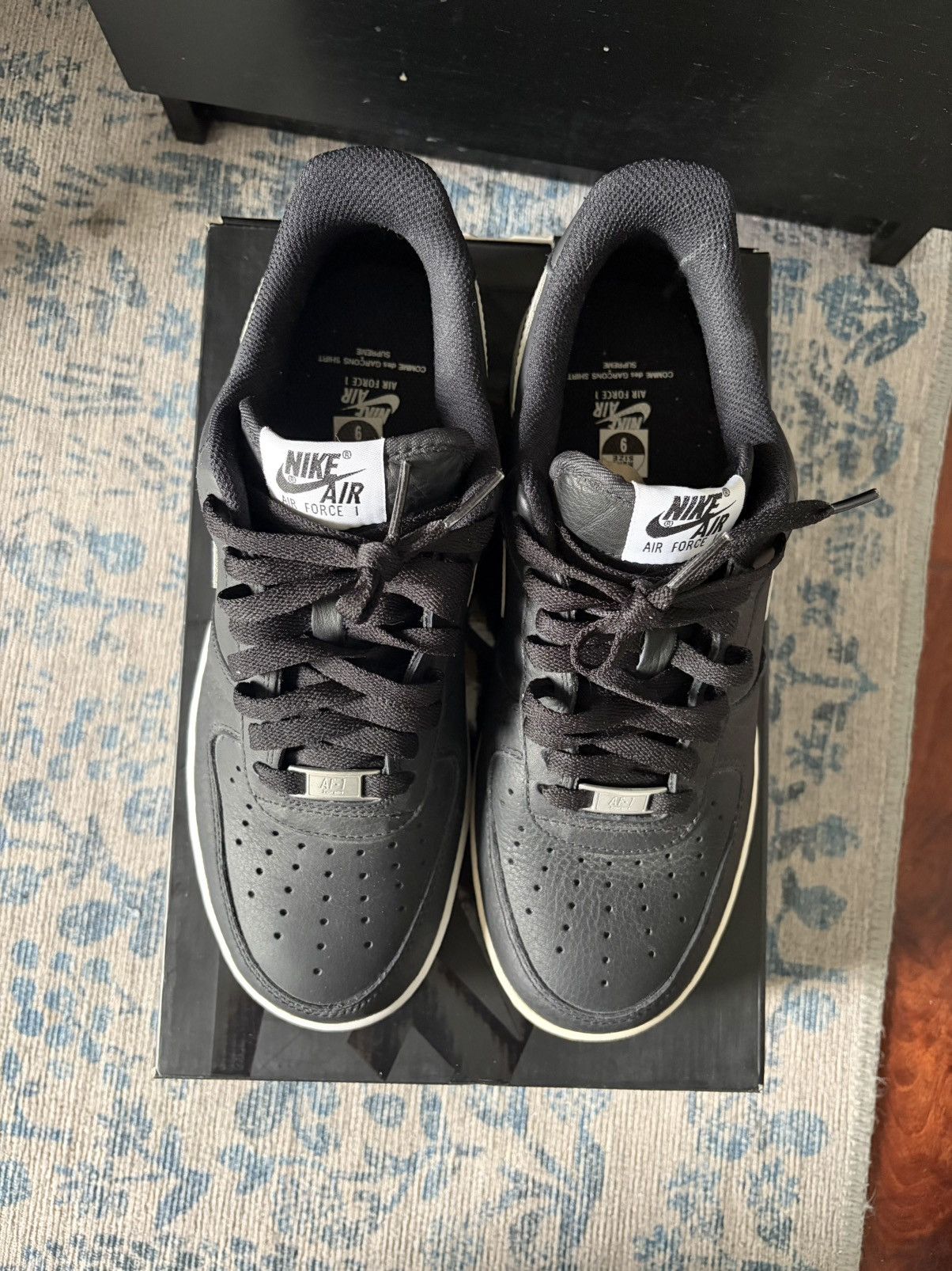 Comme des Garcons × Nike Nike Air Force 1 Low Supreme x Comme de Garçons Size US 9 / EU 42 - 3 Thumbnail