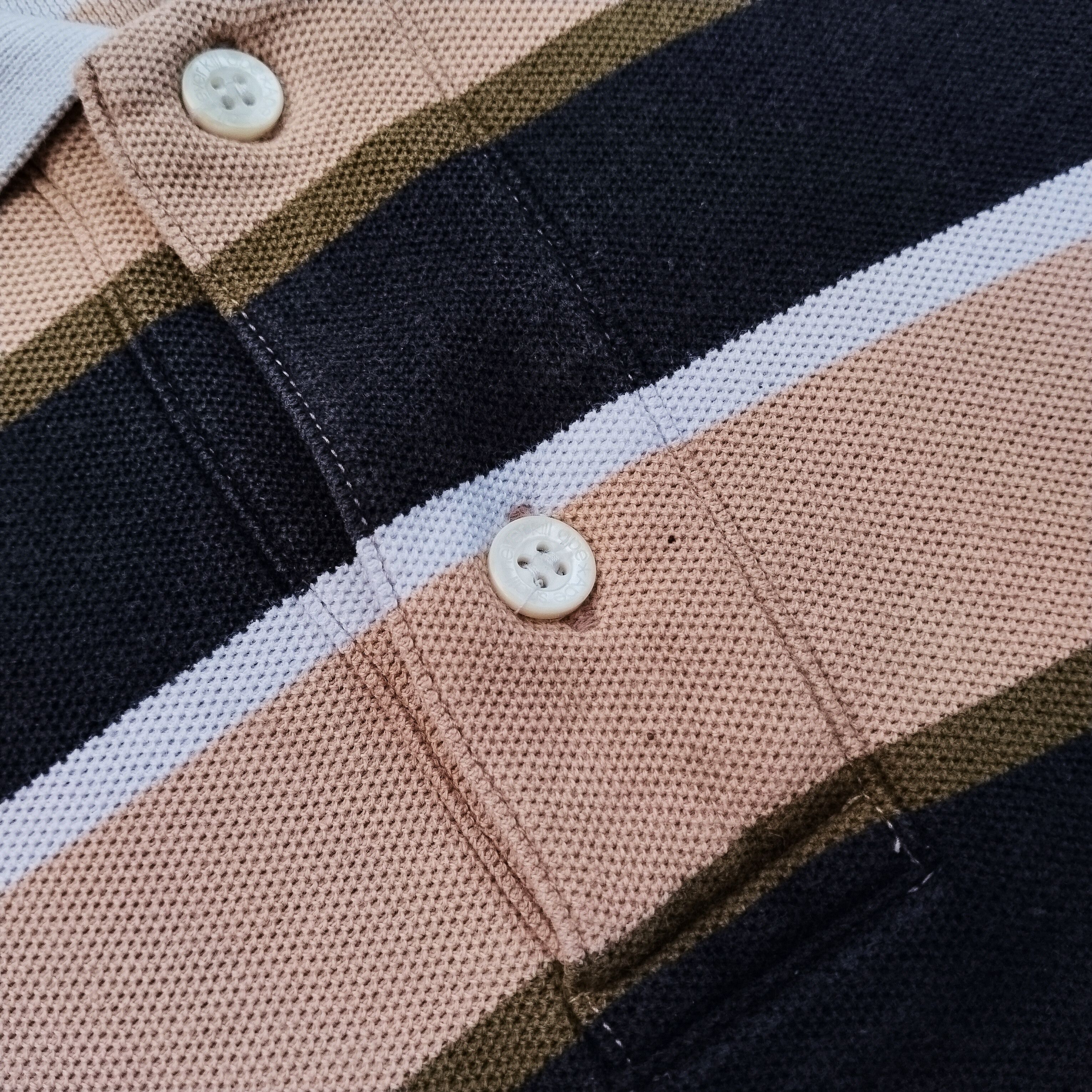 2007 Bape Stripe Polo