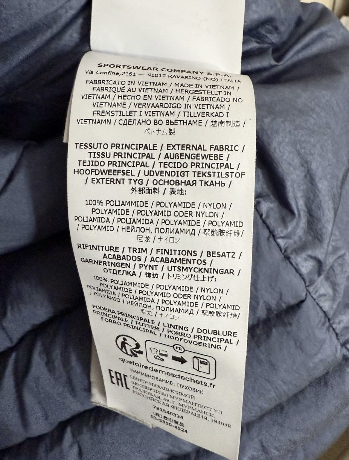 Stone Island NWT $1264 STONE ISLAND Padded jacket Size US XL / EU 56 / 4 - 8 Thumbnail