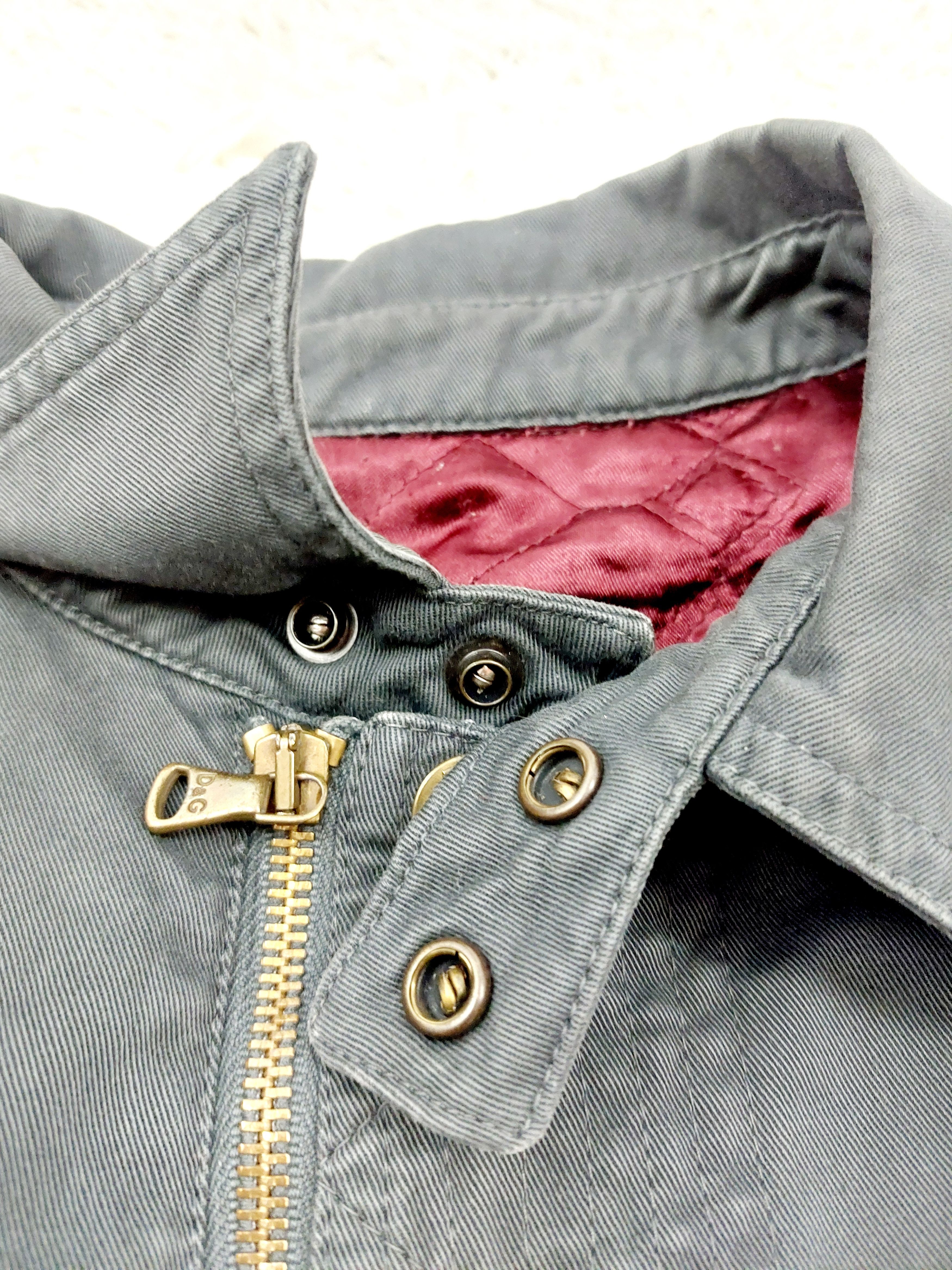 Dolce & Gabbana D&G Dolce and Gabbana Zip Zipper Panel Cargo Jacket Size M / US 6-8 / IT 42-44 - 8 Thumbnail