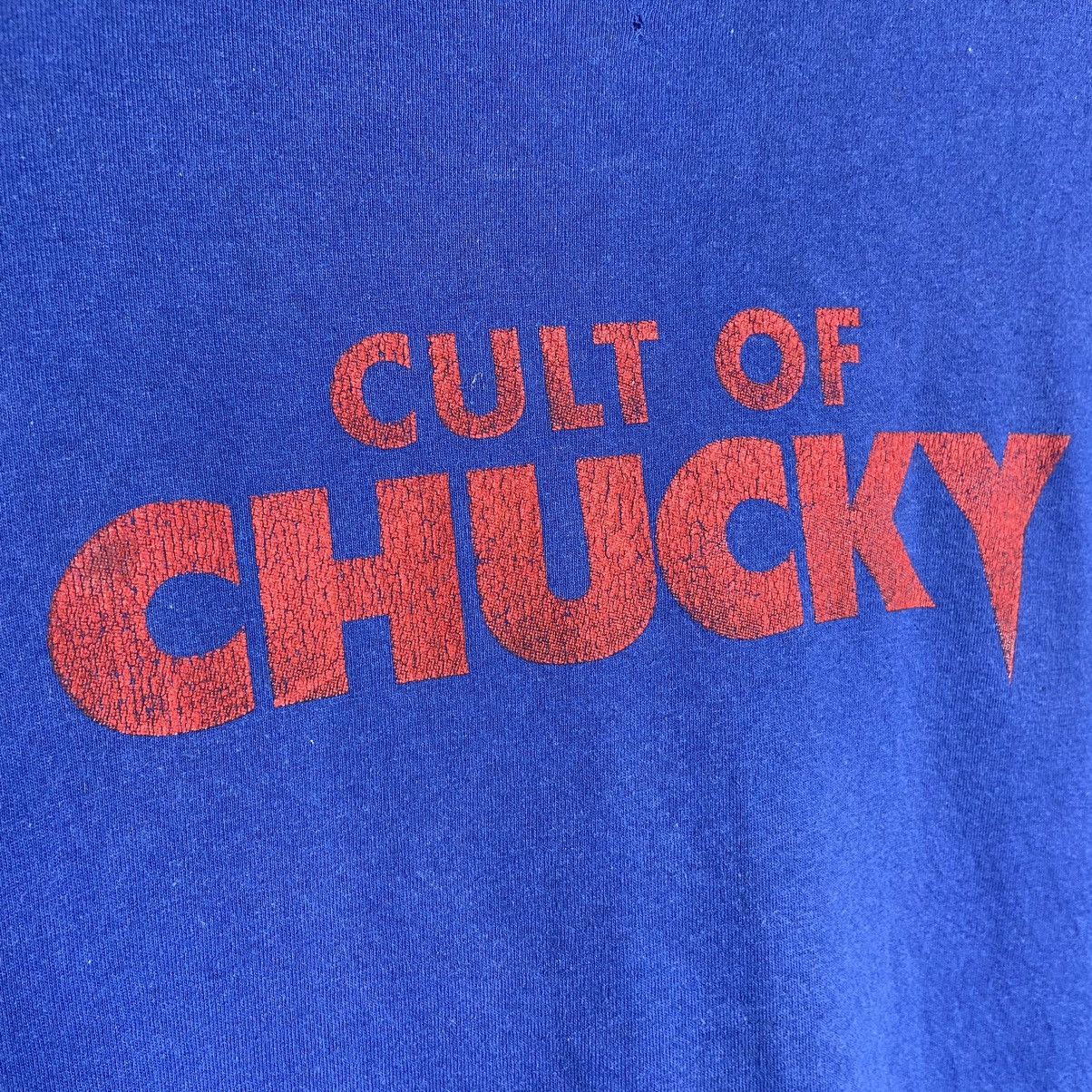 Expert Horror Vintage 90s Chucky Horror Movie T-Shirt Size US XL / EU 56 / 4 - 5 Thumbnail