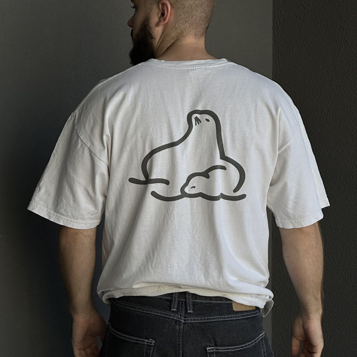 Japanese Brand × Vintage Vintage Japanese Style Mom Seal T-shirts Mouther Y2K 00s Size US XL / EU 56 / 4 - 1 Thumbnail