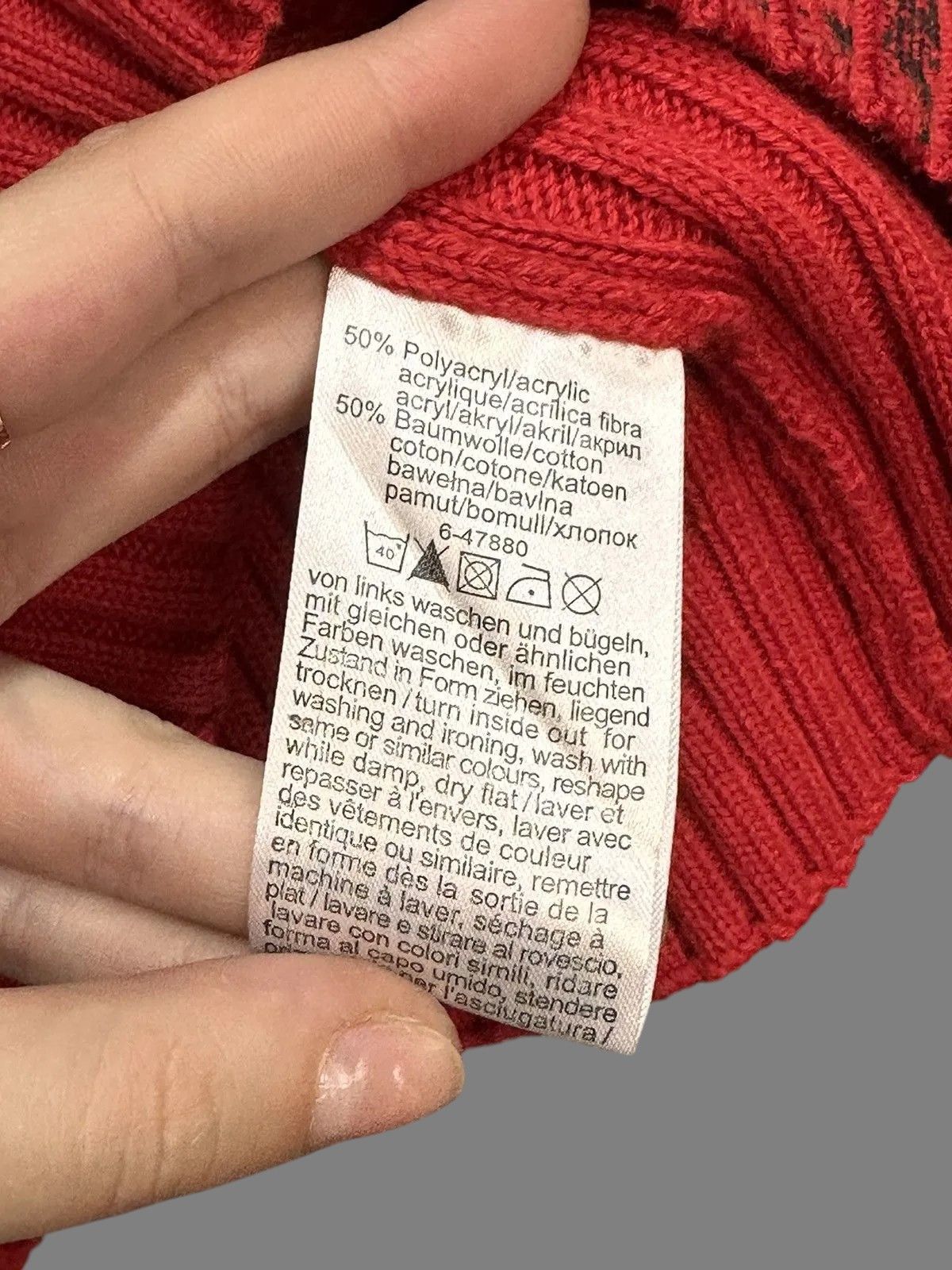 14th Addiction Y2K Vintage Gothic Distressed Sweater Diesel Kapital Faded Size US M / EU 48-50 / 2 - 7 Thumbnail