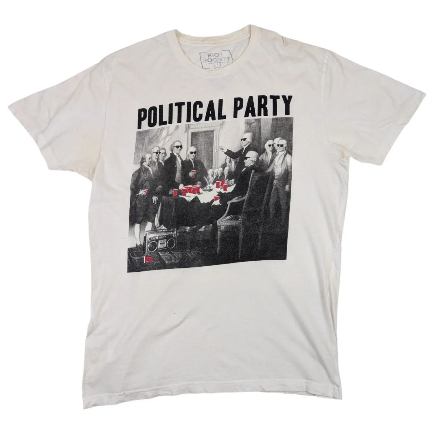 Riot Society RIOT SOCIETY Political Party T-Shirt Size US L / EU 52-54 / 3 - 2 Thumbnail