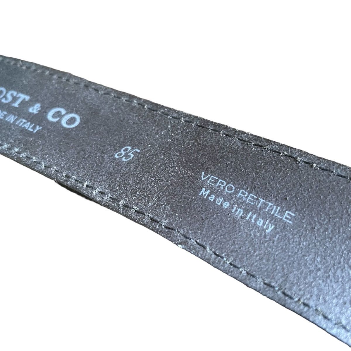 Hysteric Glamour × Japanese Brand × Le Grande Bleu (L.G.B.) Y2K Marquistone X Post & Co Rhinestones Alligator Belt Size ONE SIZE - 12 Thumbnail