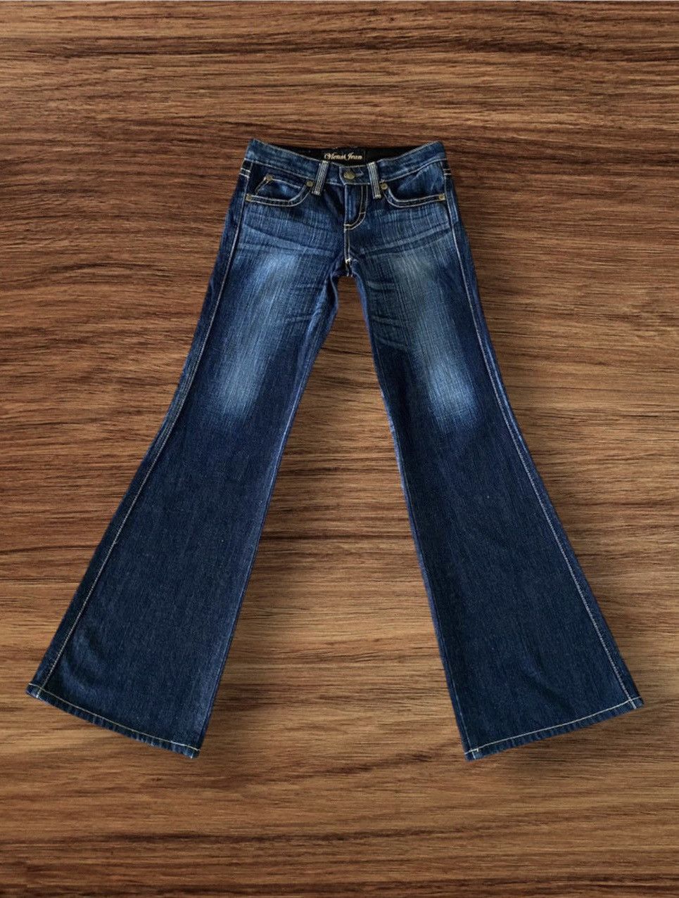 Edwin 🔥🔥Japanese Brand Vienus Jean Super Flare Rare Design Denim Size US 28 / EU 44 - 2 Thumbnail