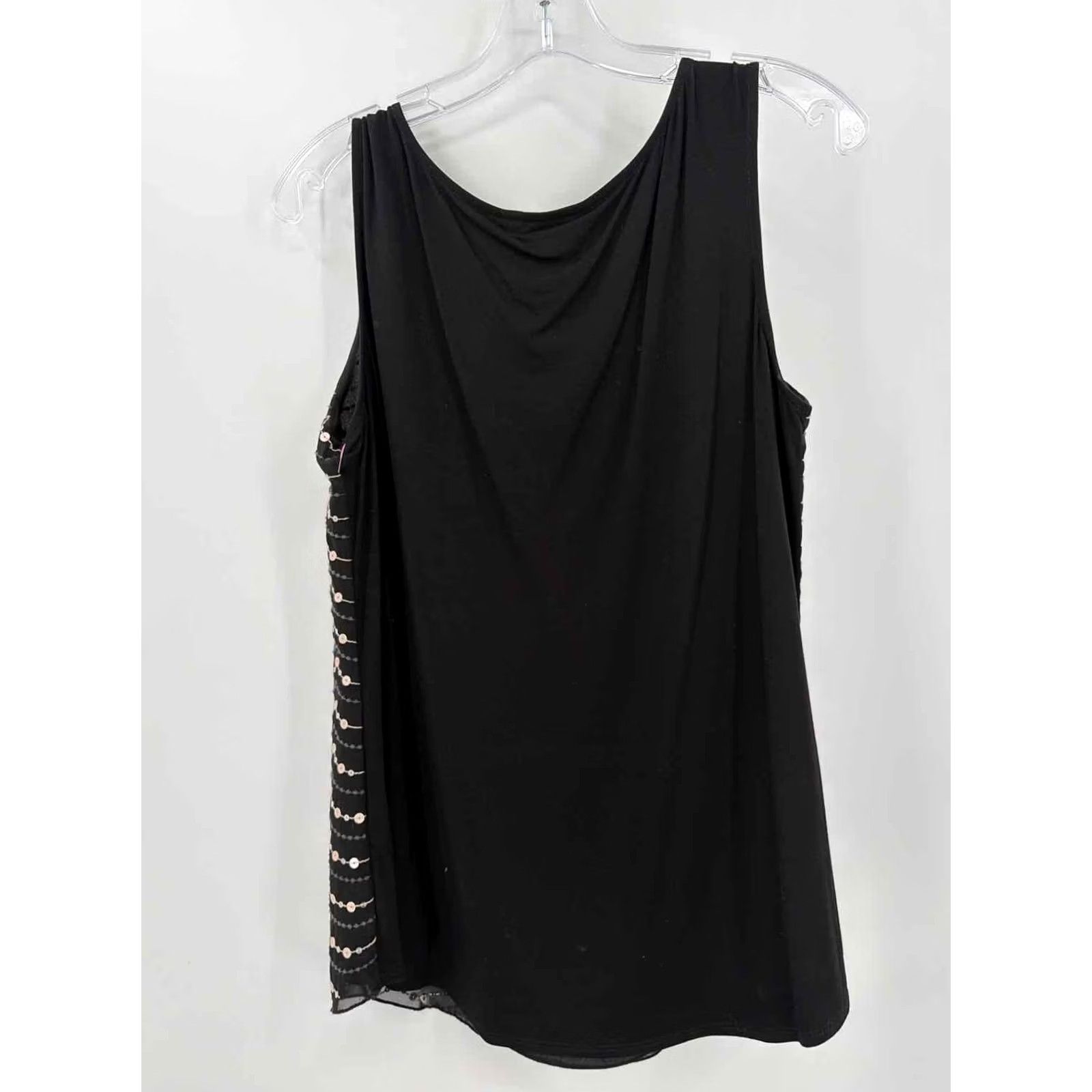 Vintage WHBM Black Tank Top - Pre-Owned Medium Size M / US 6-8 / IT 42-44 - 2 Thumbnail